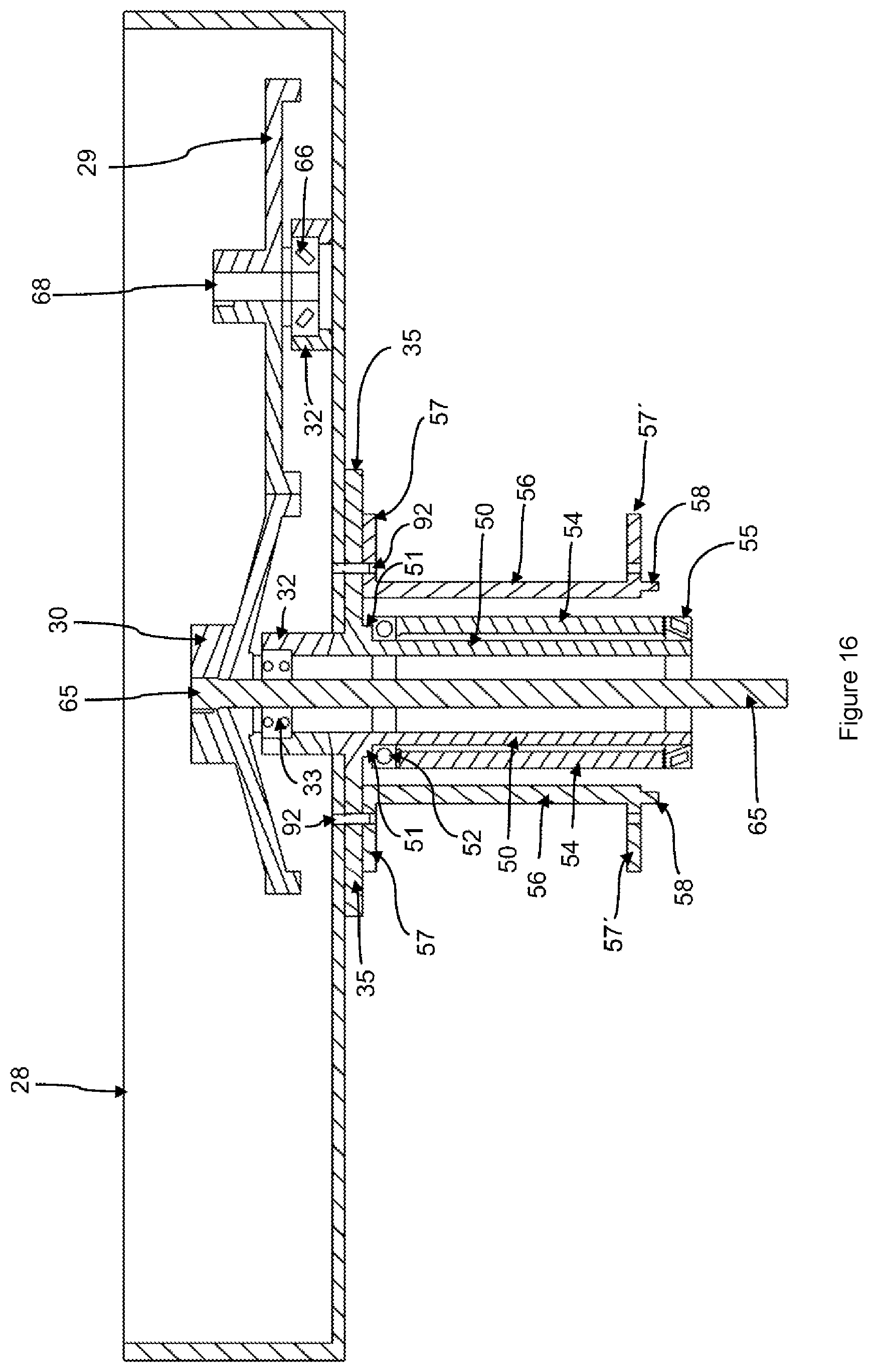 Patent US12551956 Figure 16 – Circular blade and device for cutting ice tubes