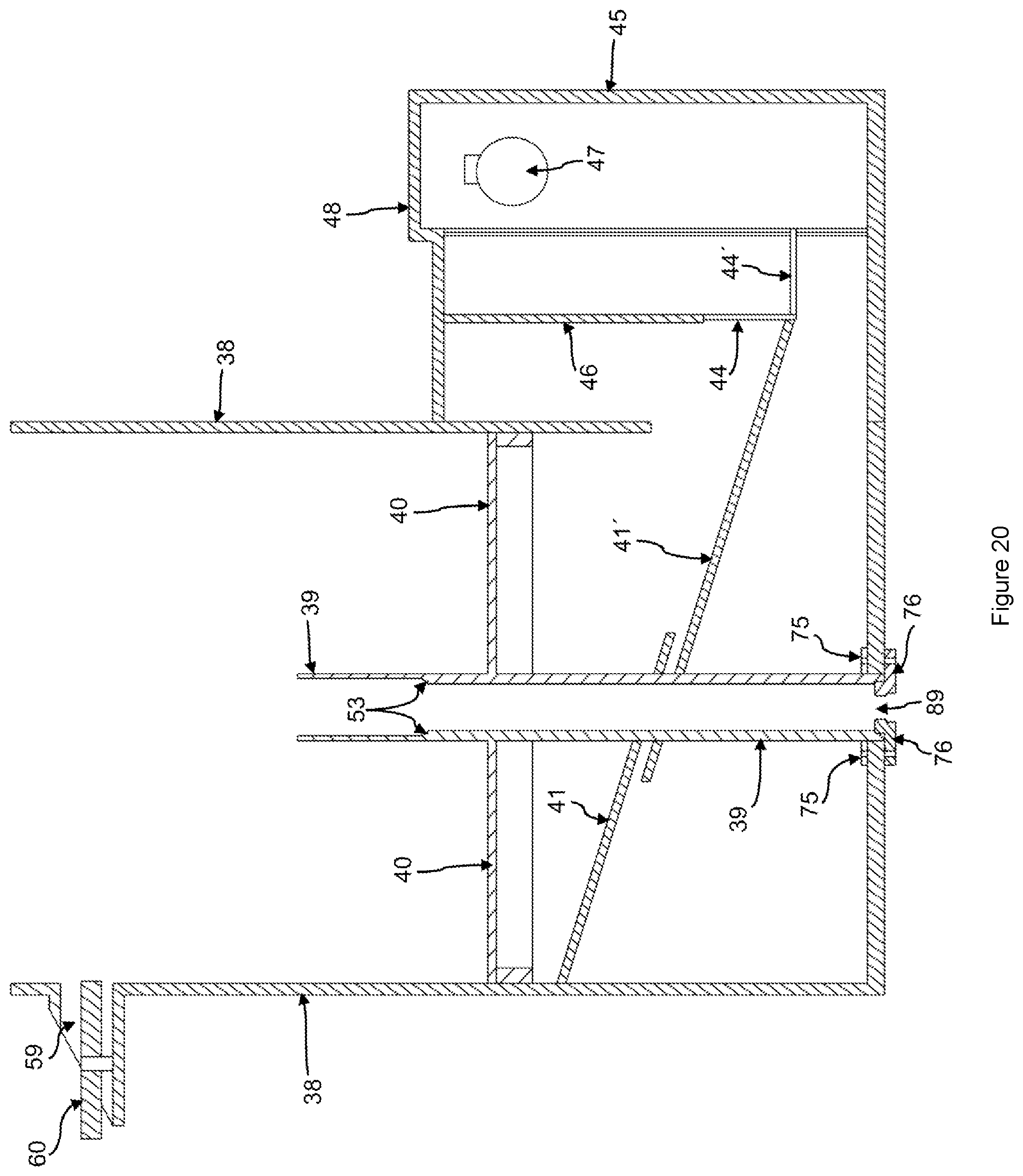 Patent US12551956 Figure 20 – Circular blade and device for cutting ice tubes