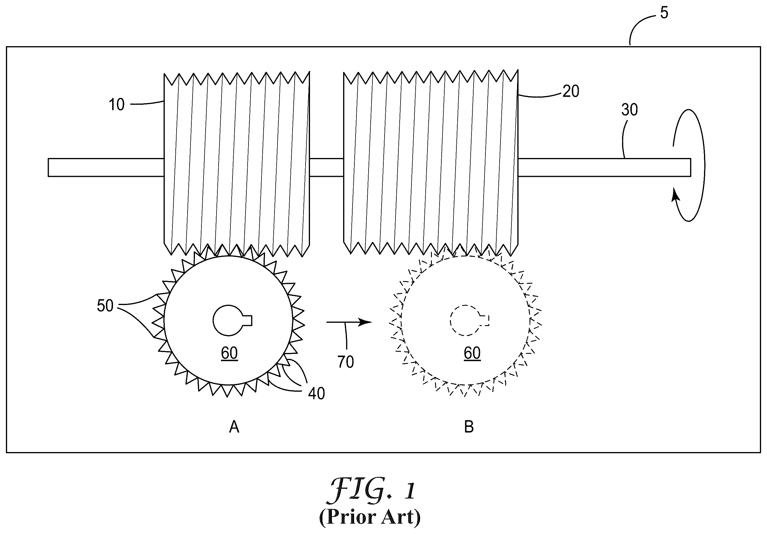 Patent US12551957 Figure 1 – Process of grinding and polishing gear wheels