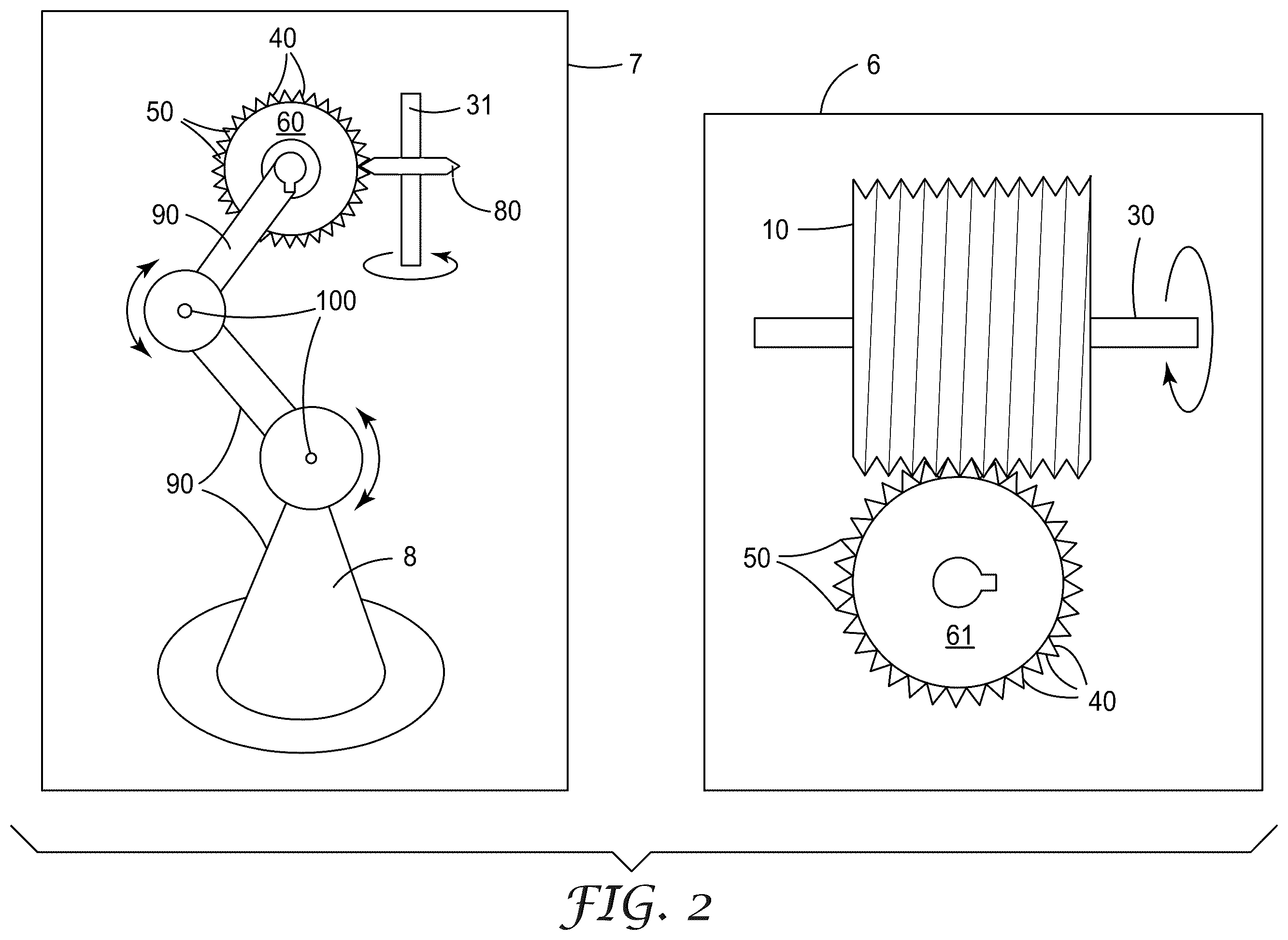 Patent US12551957 Figure 2 – Process of grinding and polishing gear wheels