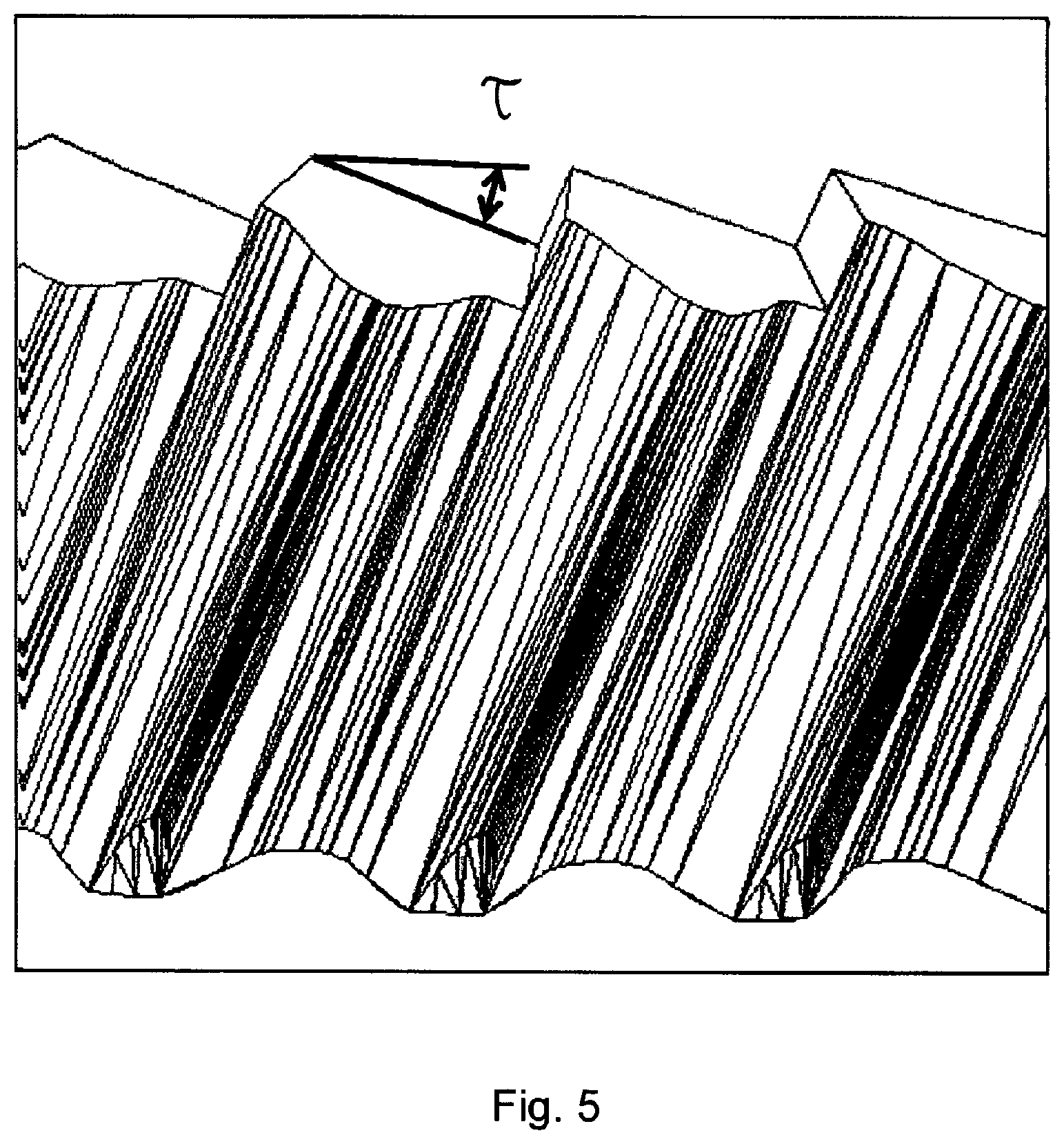 Patent US12551958 Figure 5 – Method for producing or machining, by cutting, an identical set of teeth on each of a plurality of workpieces, and machine group and control program therefor