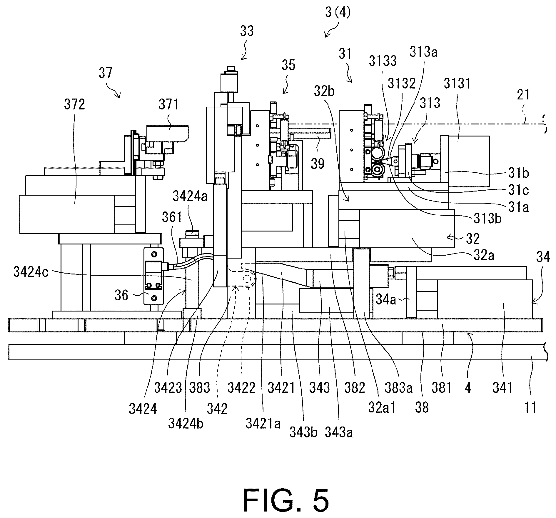 Patent US12551959 Figure 5 – Solder supply unit, solder piece manufacturing device, part mounting device, and production system