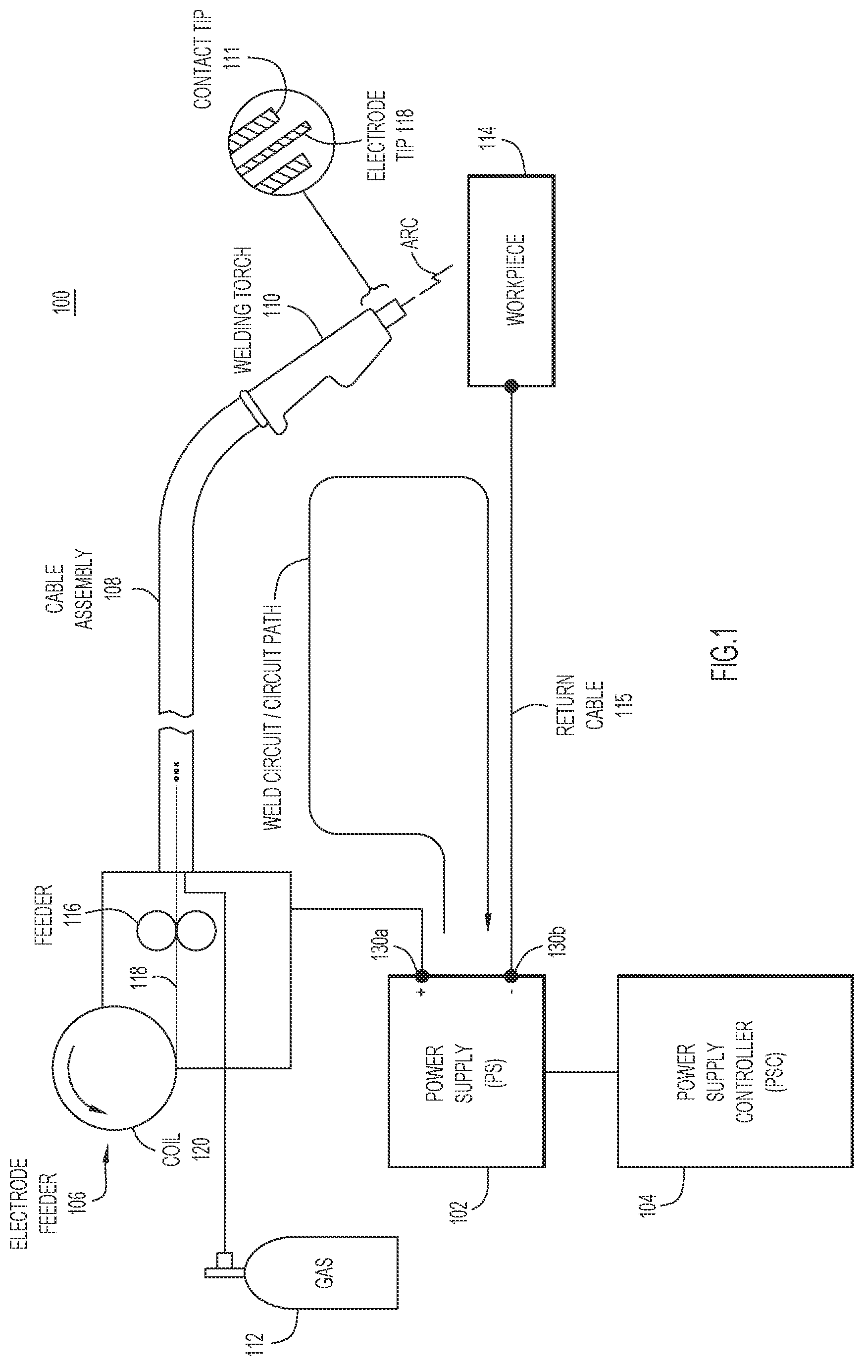 Patent US12551961 Figure 1 – Weld circuit inductance tracking