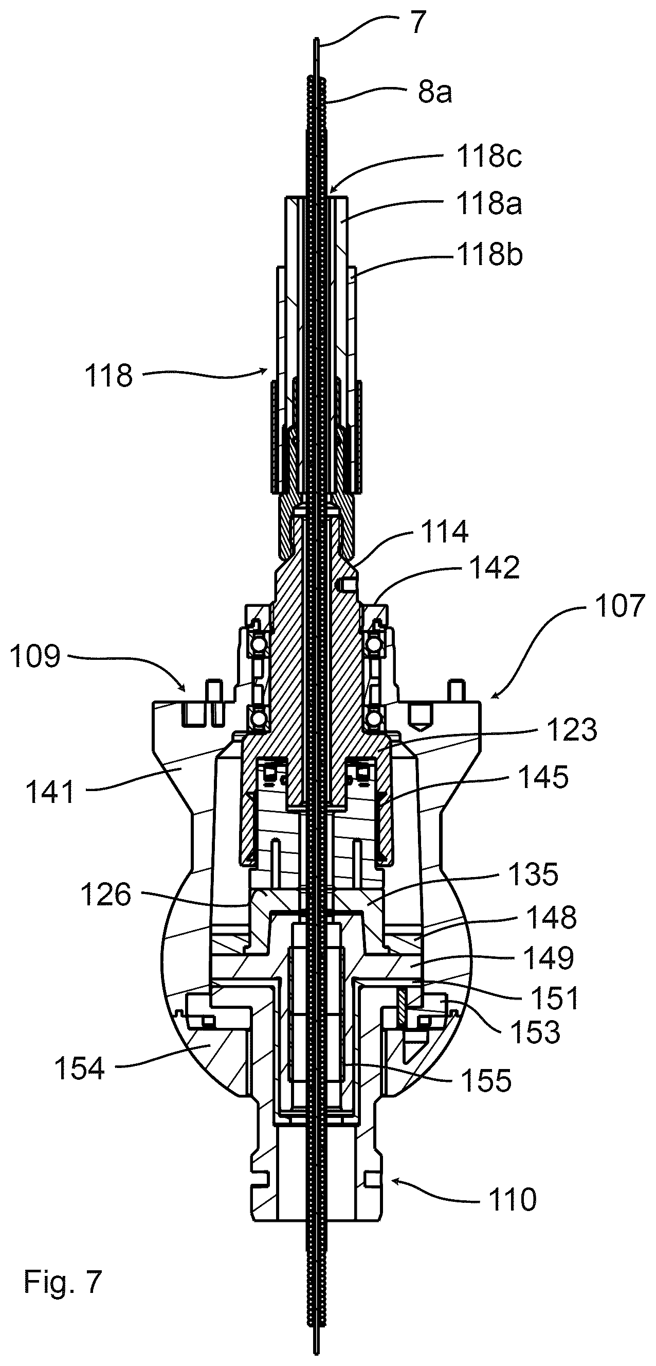 Patent US12551964 Figure 7 – Arc welding torch
