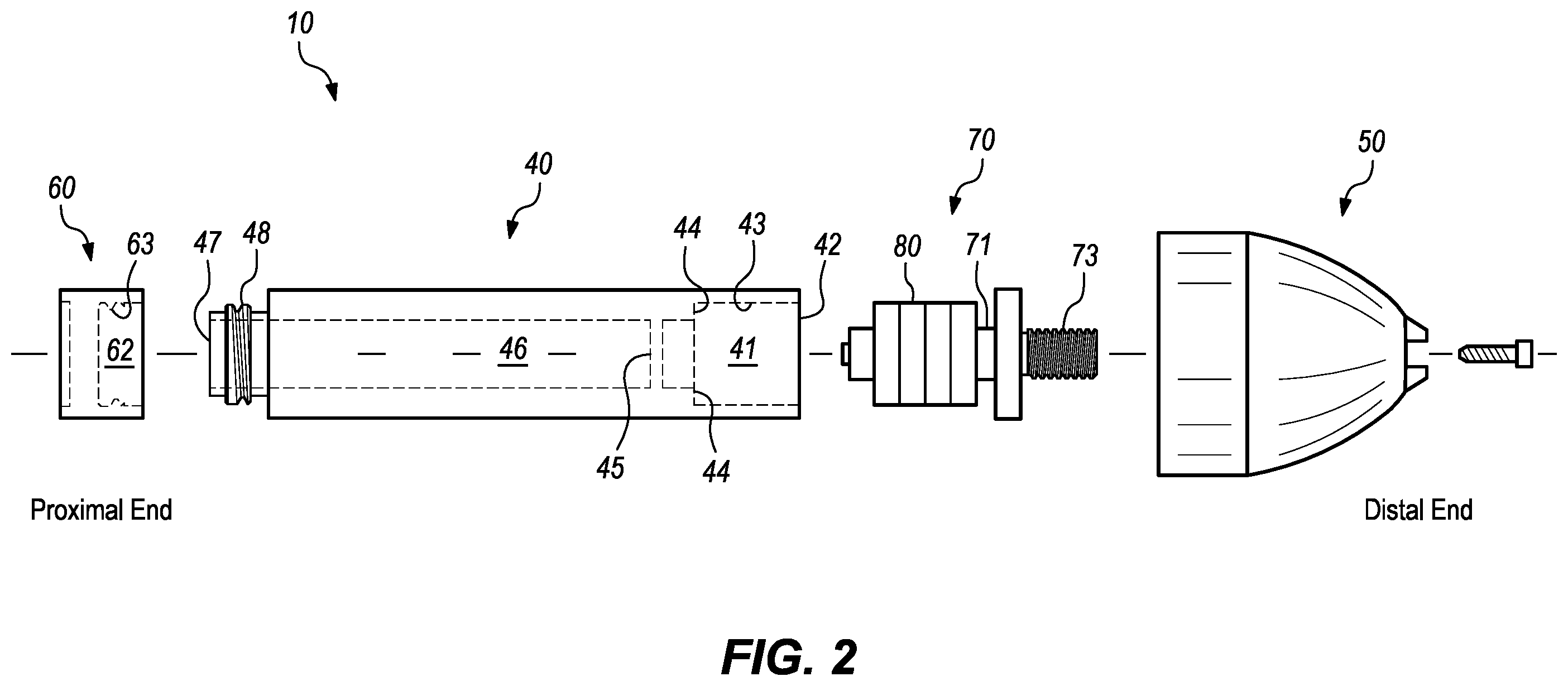 Patent US12551965 Figure 2 – Tool for holding a tungsten electrode during sharpening
