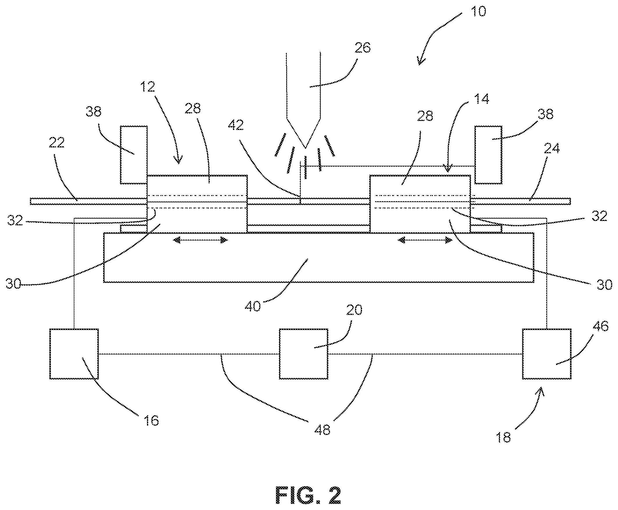 Patent US12551975 Figure 2 – Material positioner for welding apparatus and method