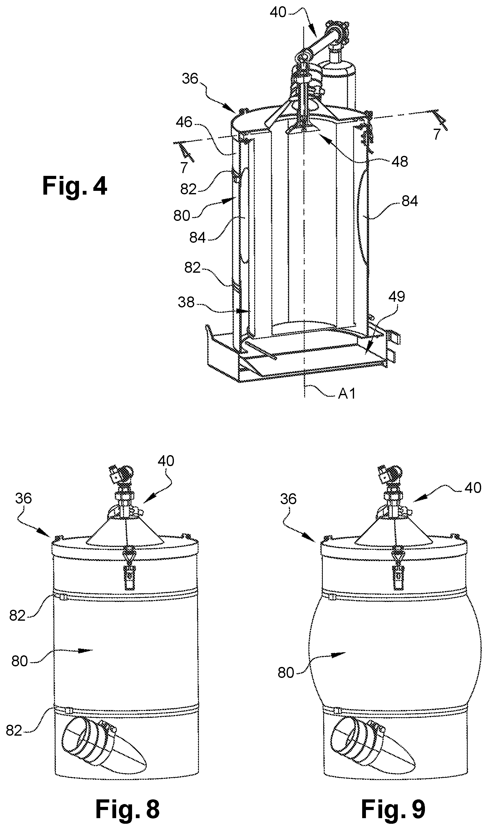 Patent US12551980 Figure 3 – Degreasing and dry deburring machine with a suction system, and associated method