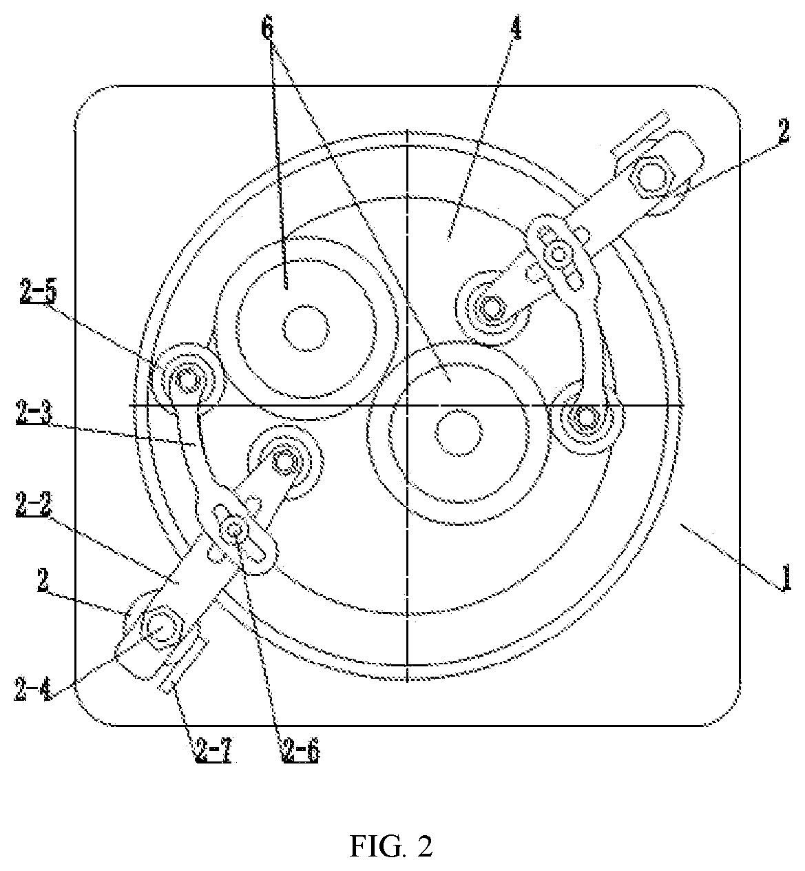 Patent US12551983 Figure 2 – Large area quartz crystal wafer lapping device and a lapping method thereof