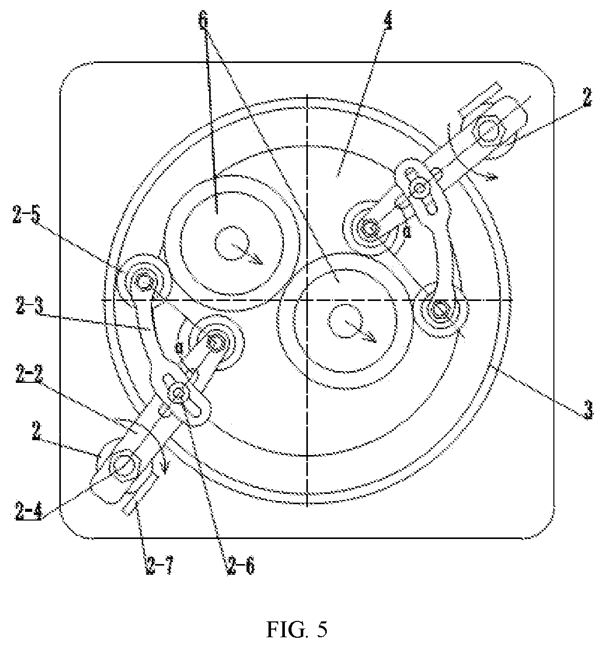 Patent US12551983 Figure 5 – Large area quartz crystal wafer lapping device and a lapping method thereof