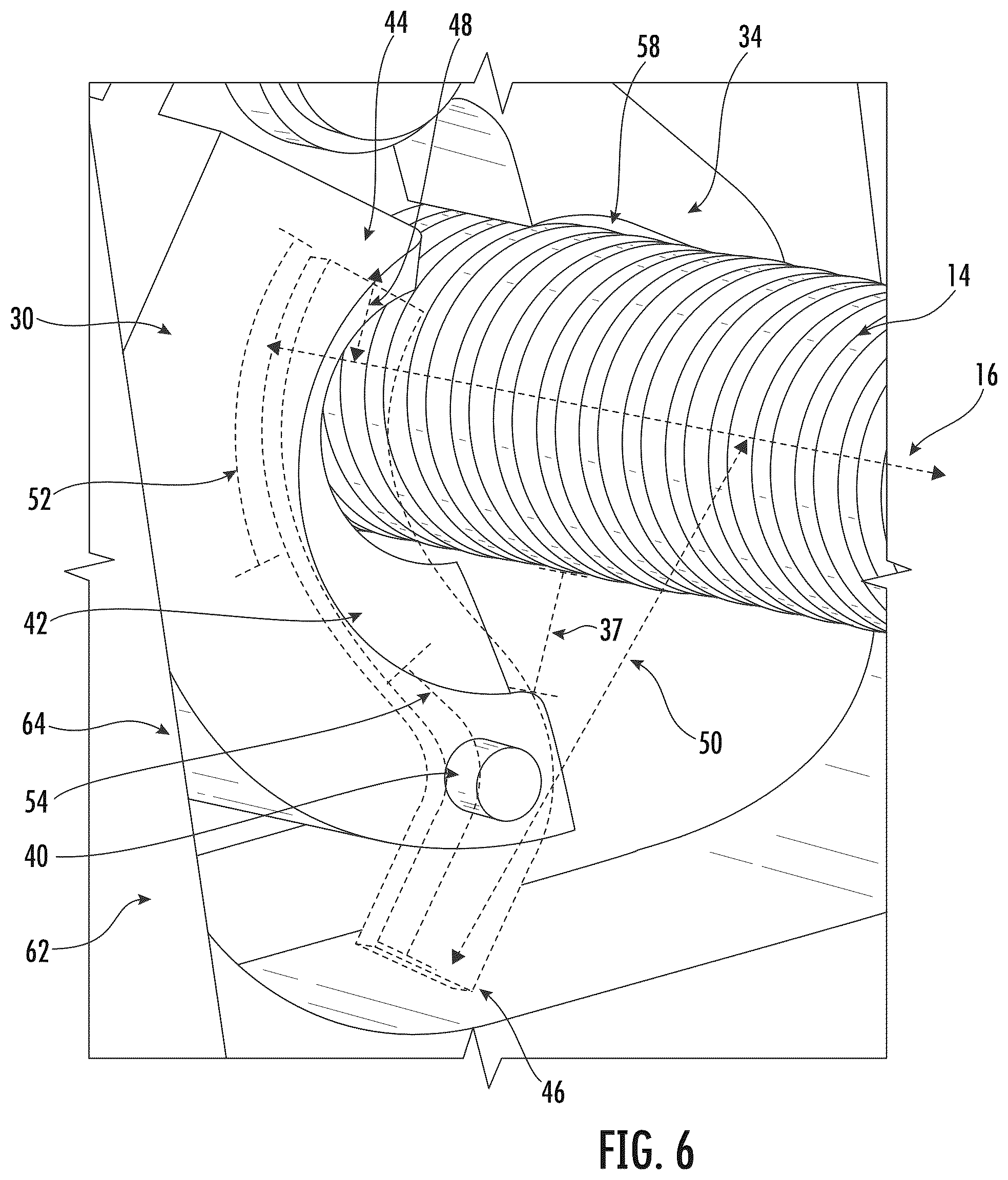 Patent US12551985 Figure 4 – Clamp locking mechanism
