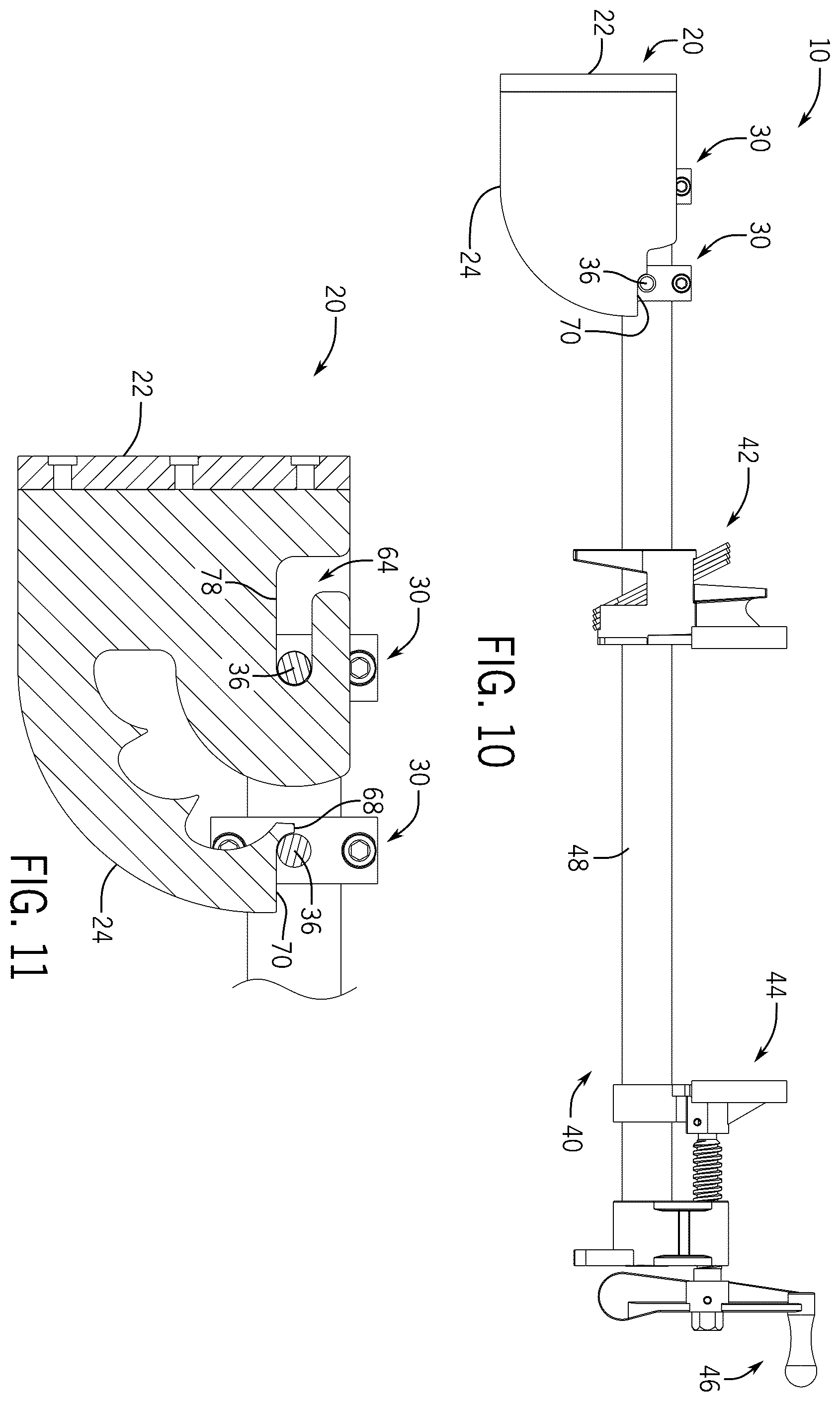 Patent US12551986 Figure 6 – Systems and methods for suspending clamped projects