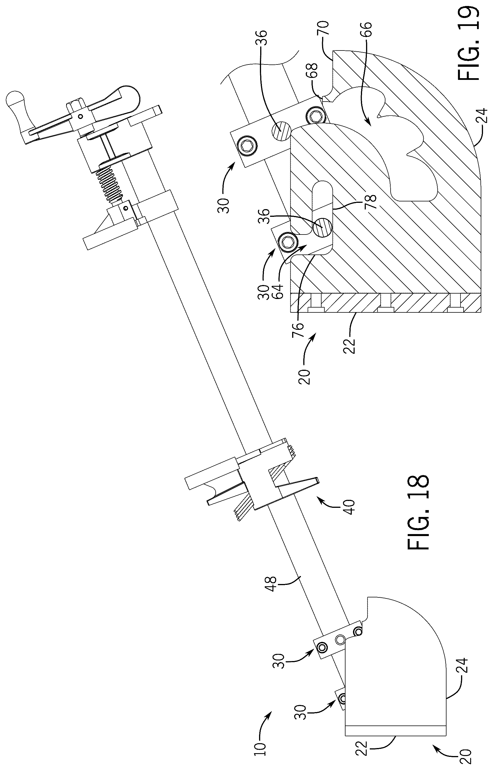 Patent US12551986 Figure 10 – Systems and methods for suspending clamped projects