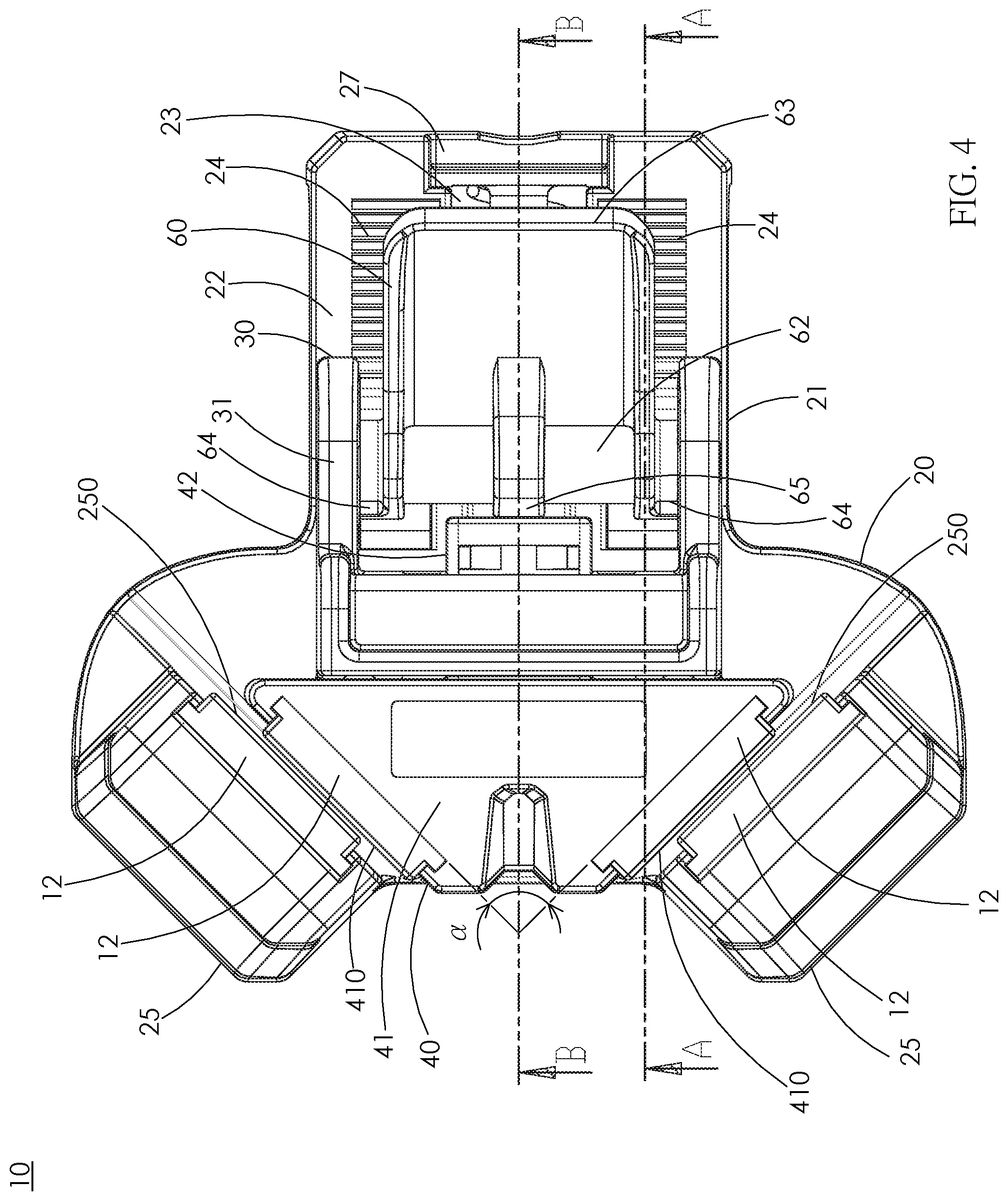 Patent US12551987 Figure 4 – Corner clamp for woodworking