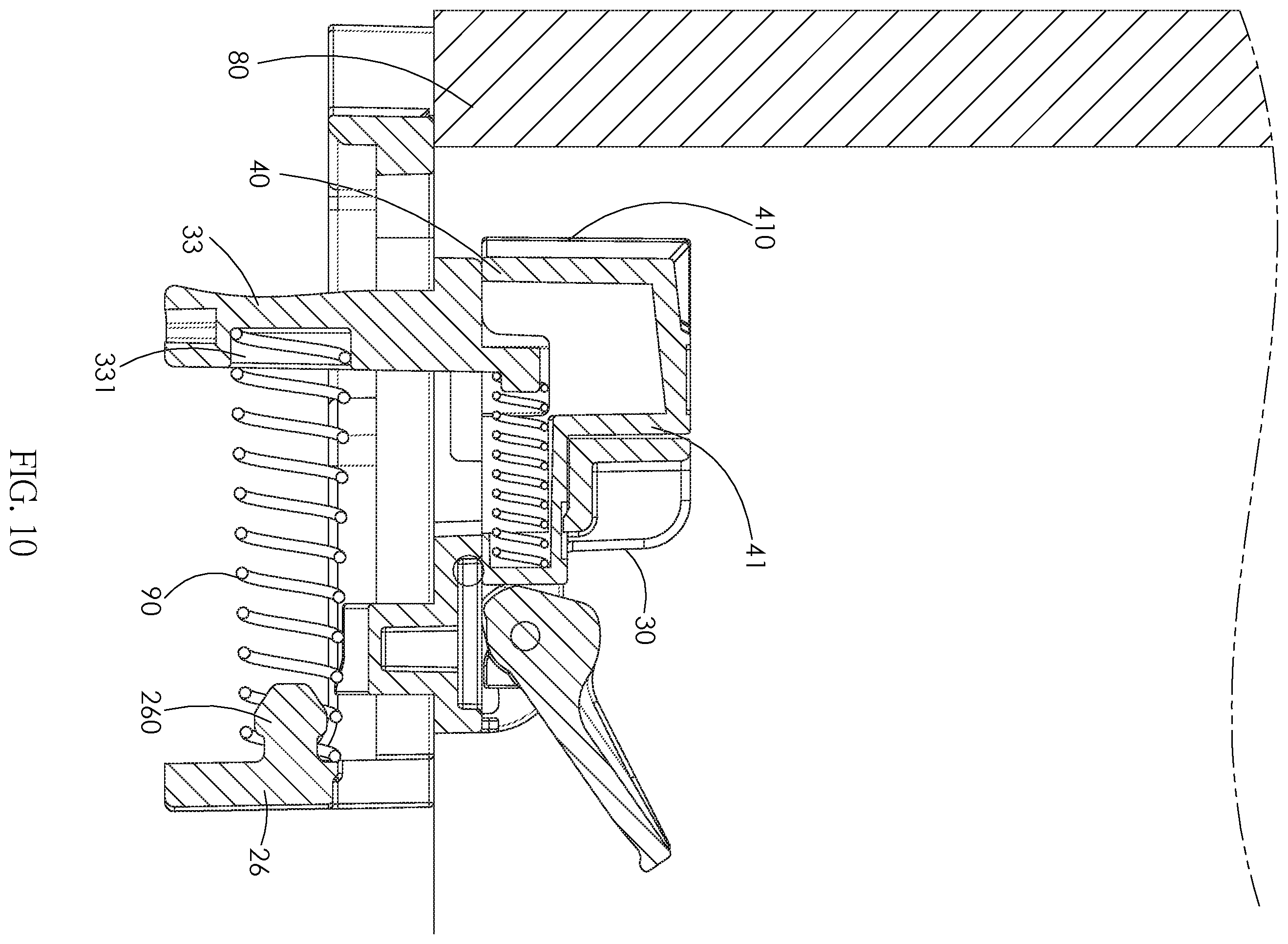 Patent US12551987 Figure 9 – Corner clamp for woodworking