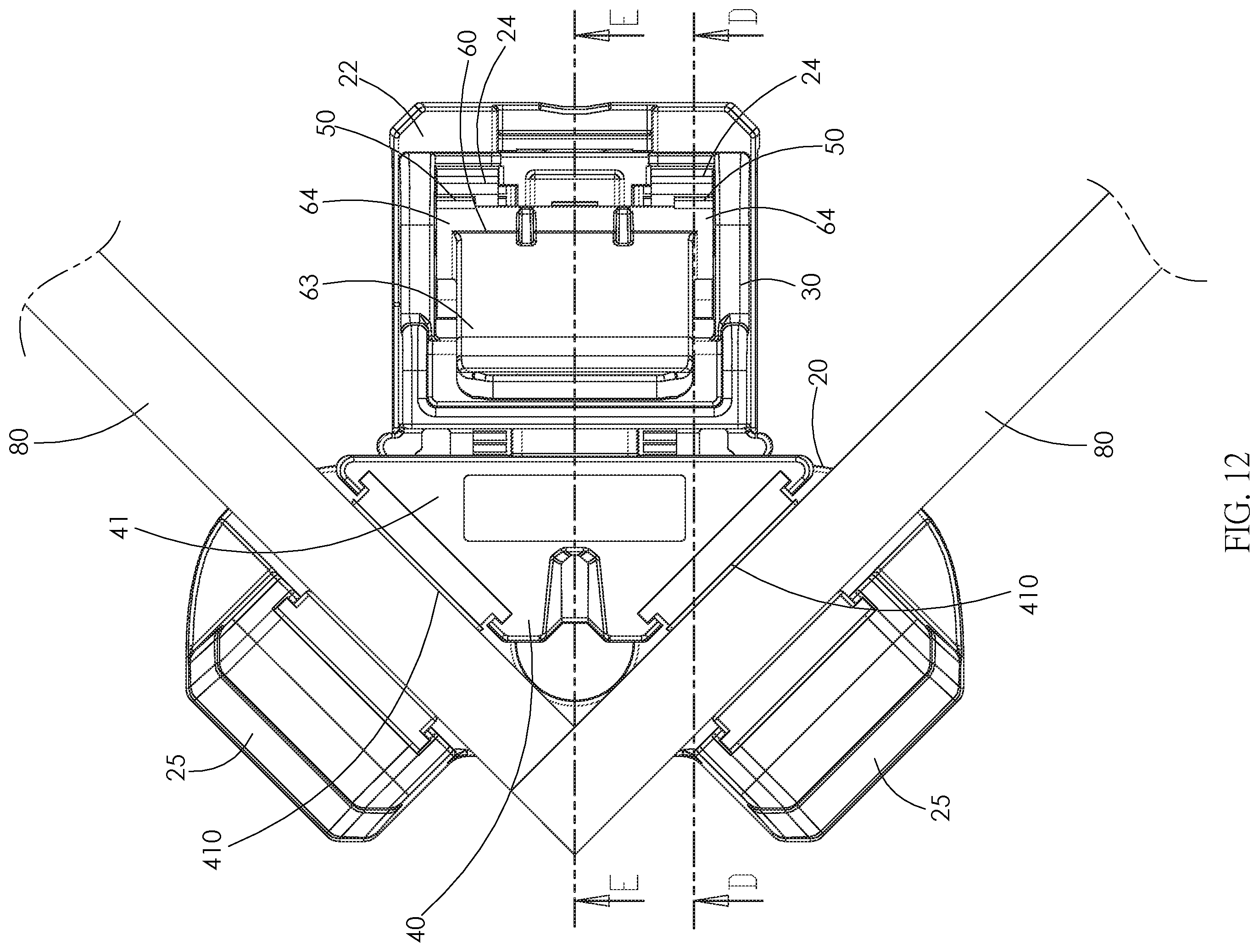 Patent US12551987 Figure 11 – Corner clamp for woodworking