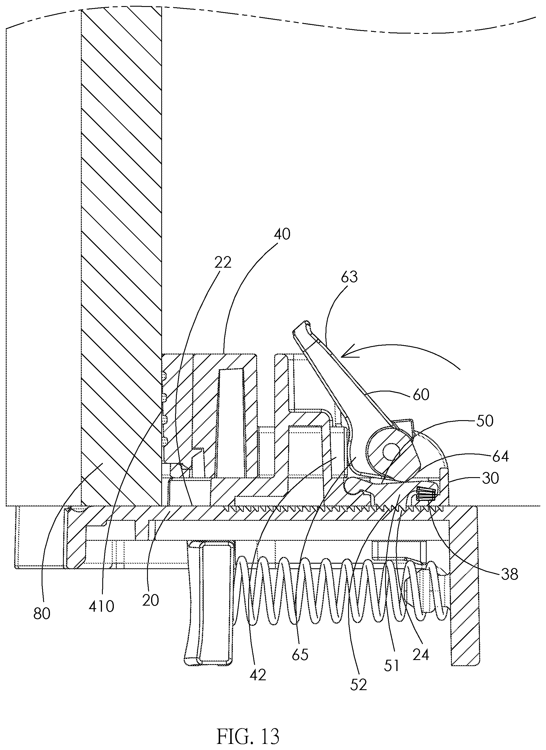 Patent US12551987 Figure 12 – Corner clamp for woodworking