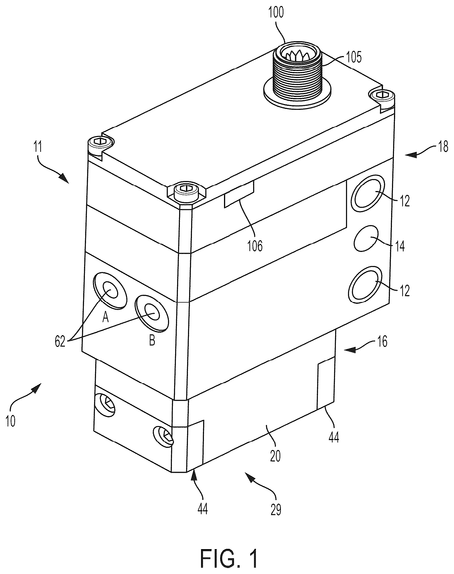 Patent US12551988 — Magnetic coupling device with at least one of a sensor arrangement and a degauss capability — Figure 1