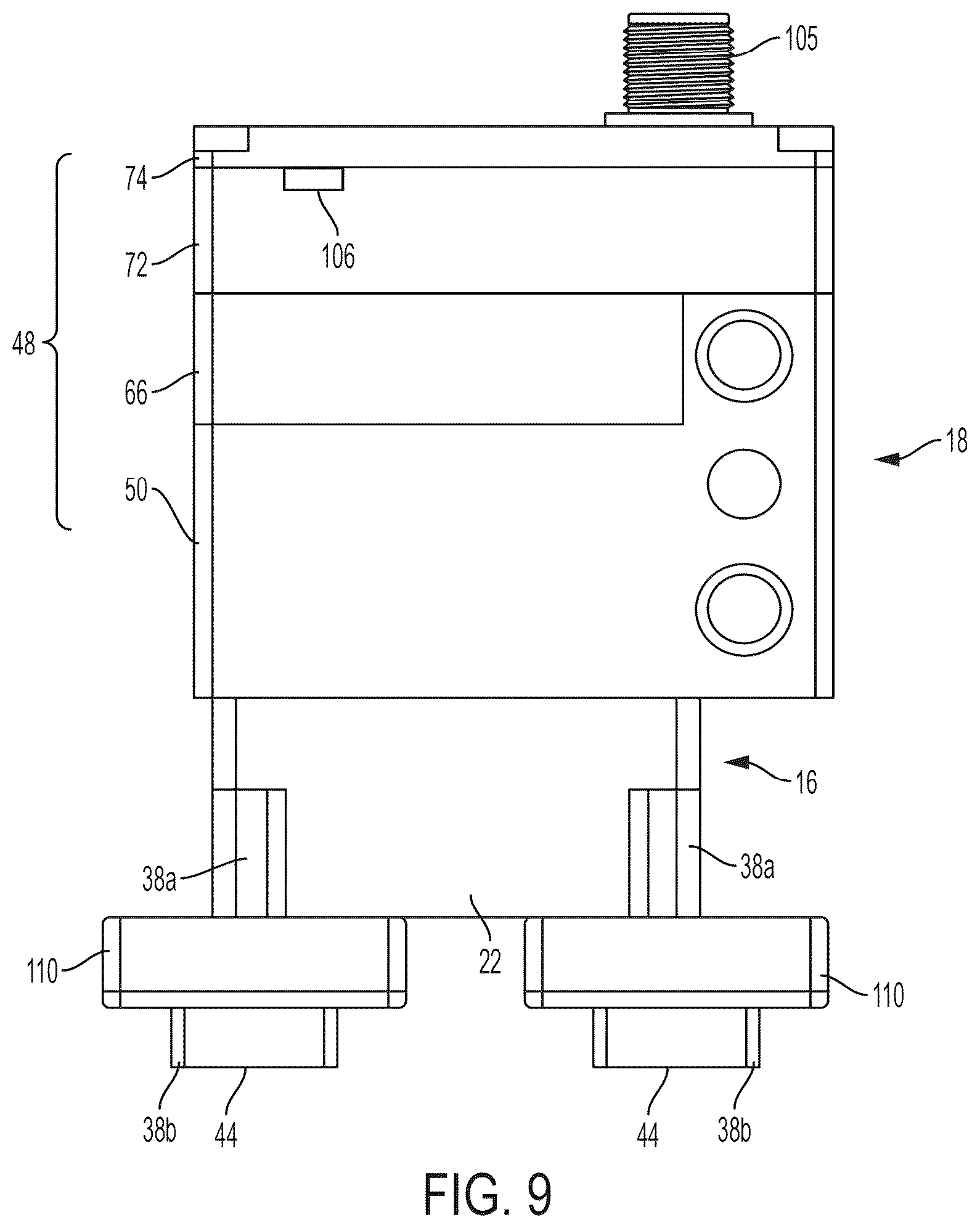 Patent US12551988 Figure 9 – Magnetic coupling device with at least one of a sensor arrangement and a degauss capability