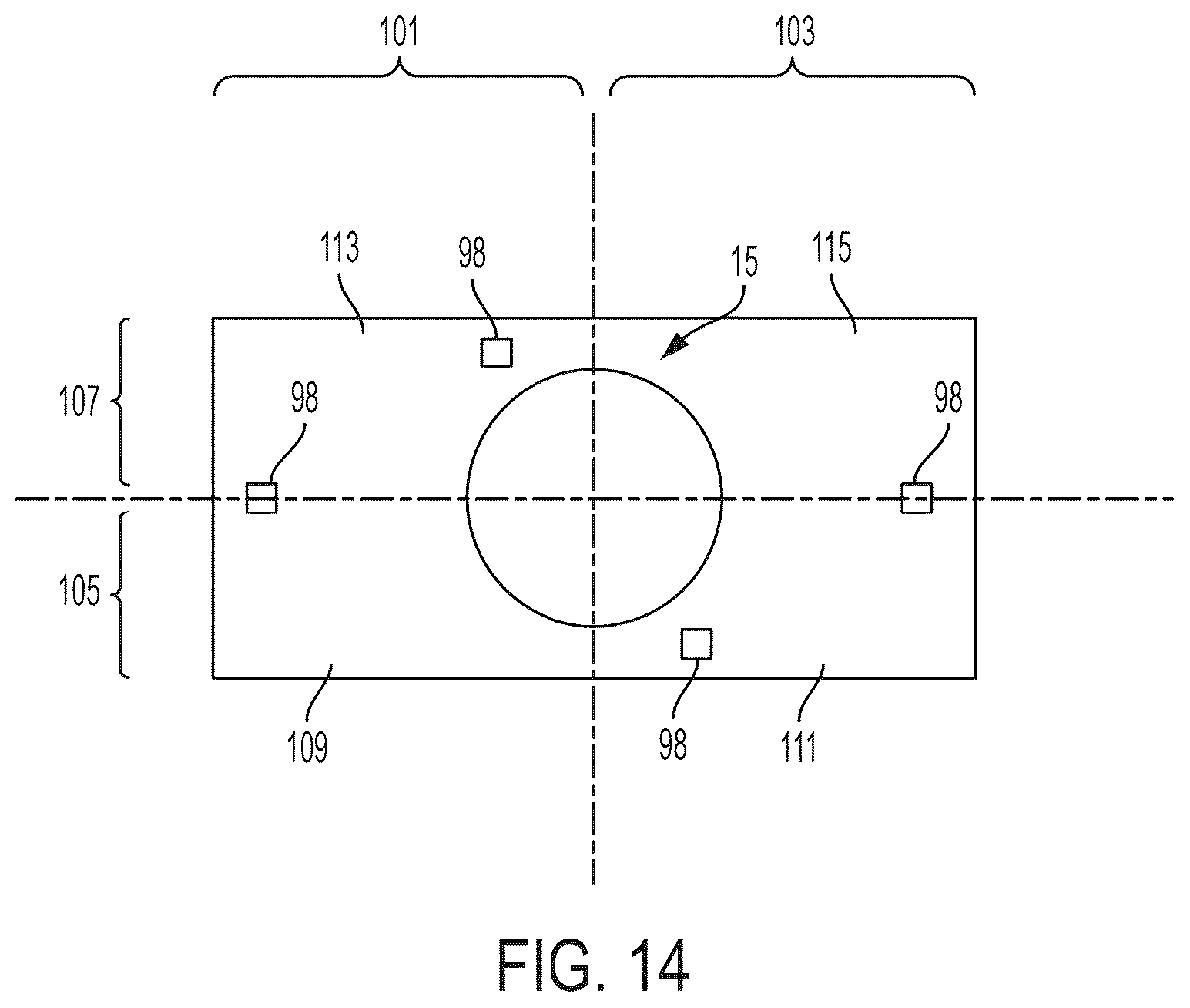 Patent US12551988 Figure 14 – Magnetic coupling device with at least one of a sensor arrangement and a degauss capability