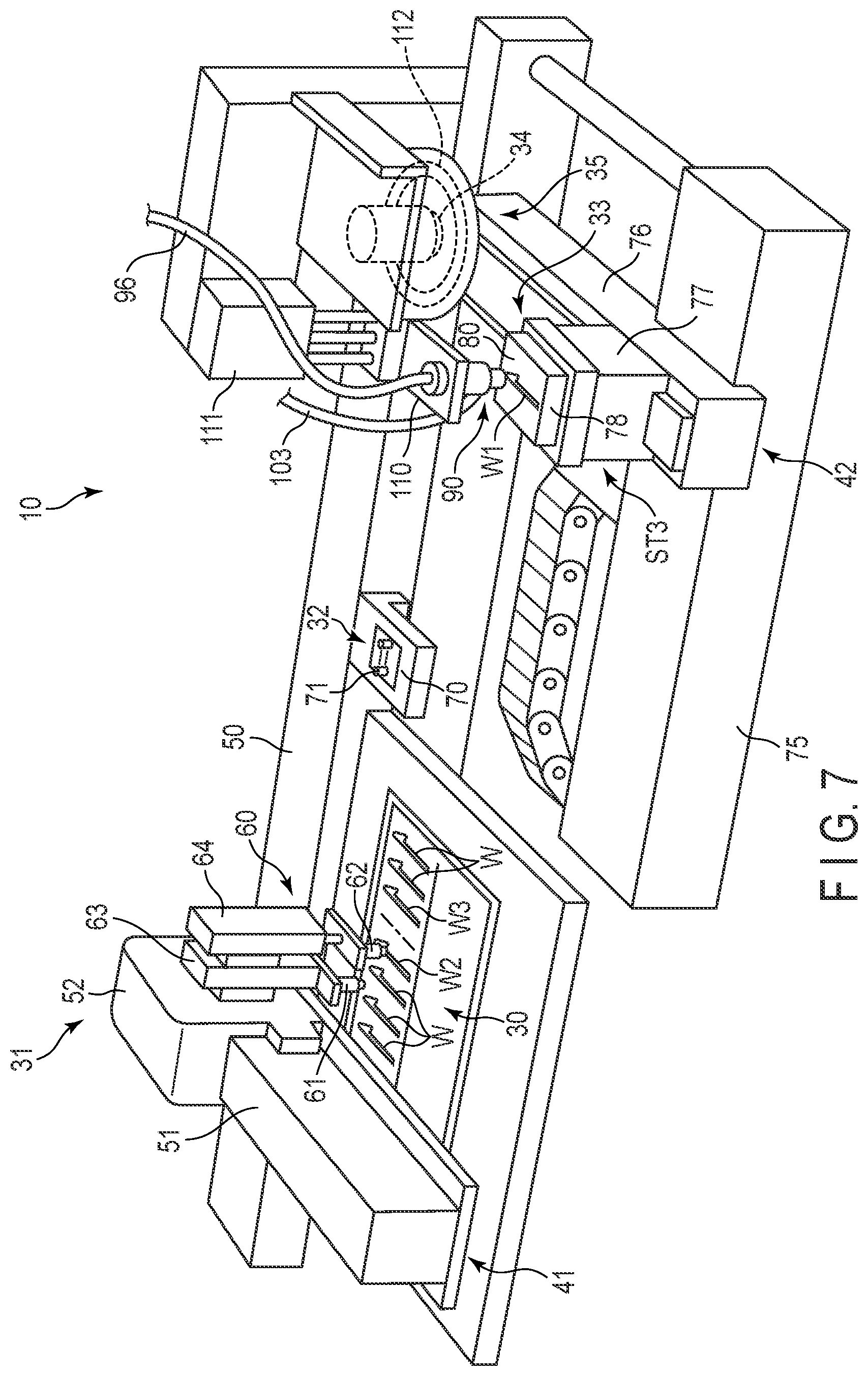 Patent US12551989 Figure 6 – Workpiece holding device and inspection device comprising workpiece holding device
