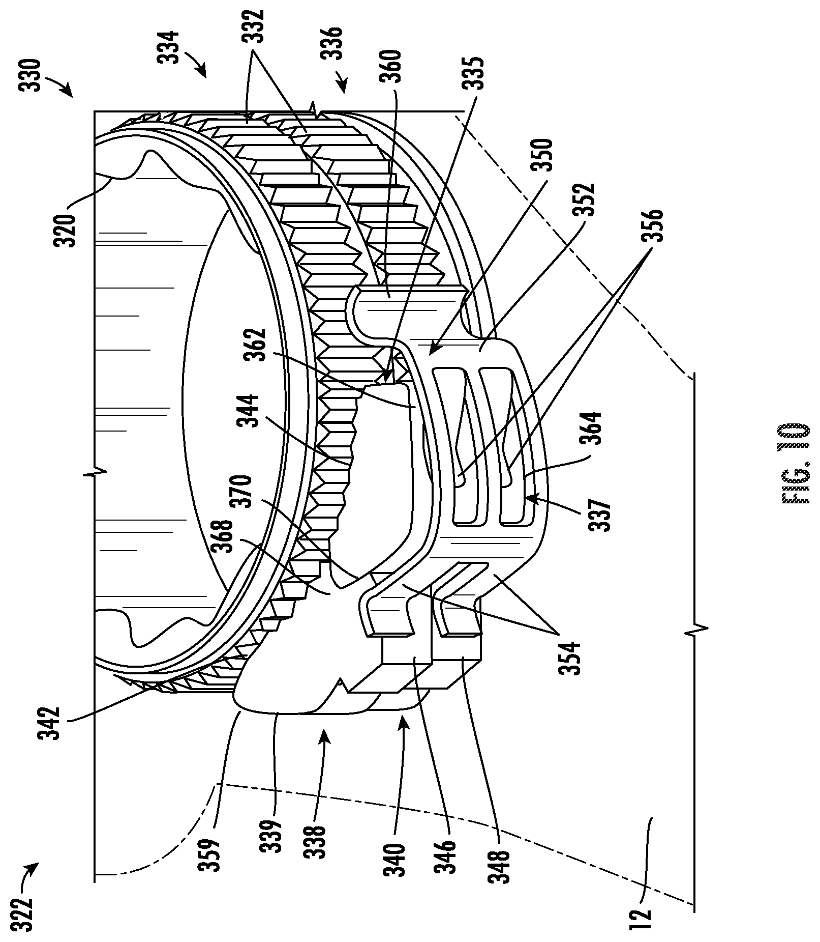 Patent US12551991 Figure 8 – Tool with ratchet mechanism