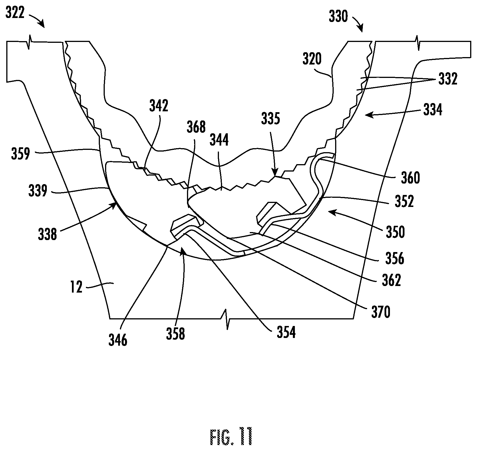 Patent US12551991 Figure 9 – Tool with ratchet mechanism