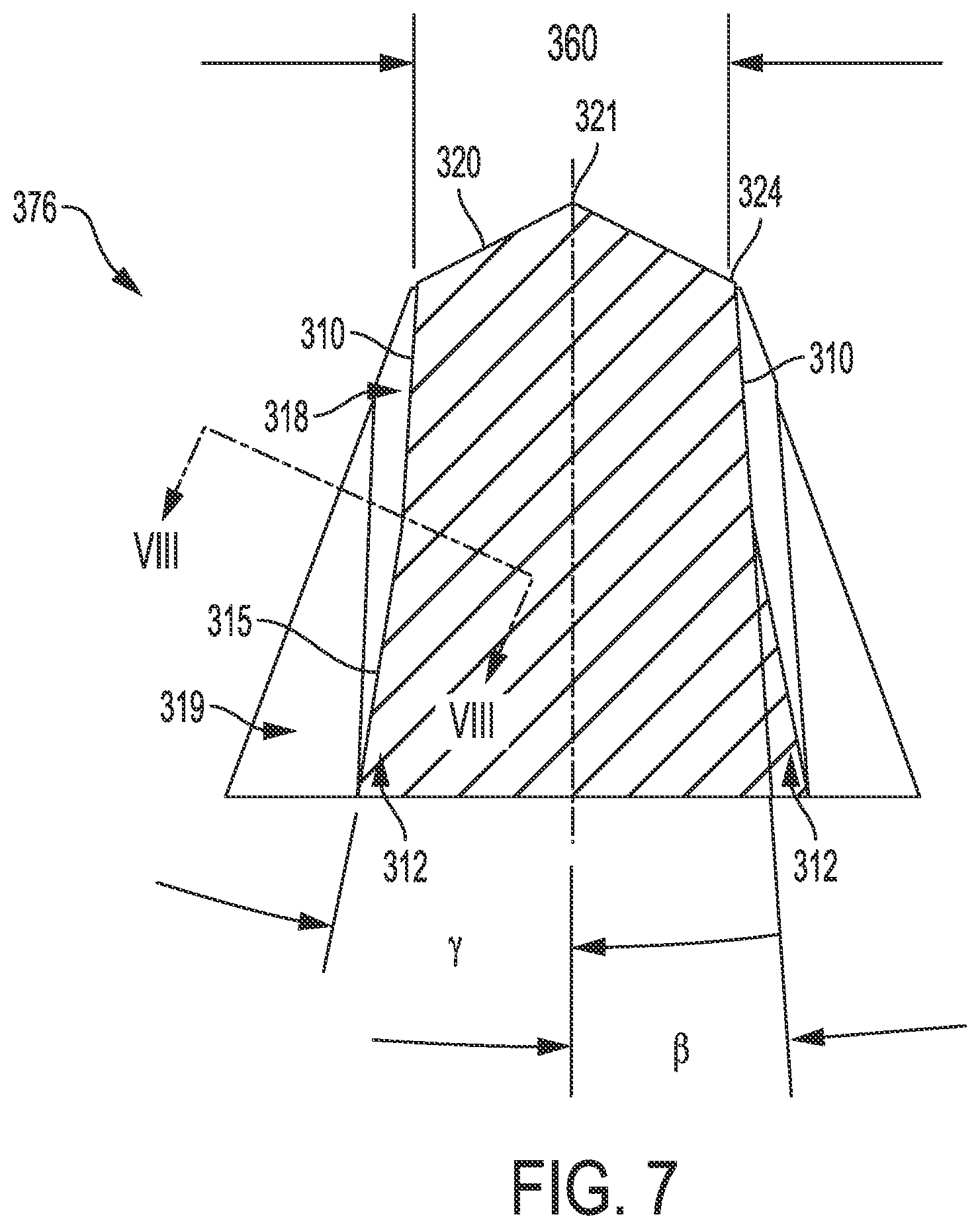 Patent US12551992 Figure 7 – Fastener system with stabilizer ribs and square drive