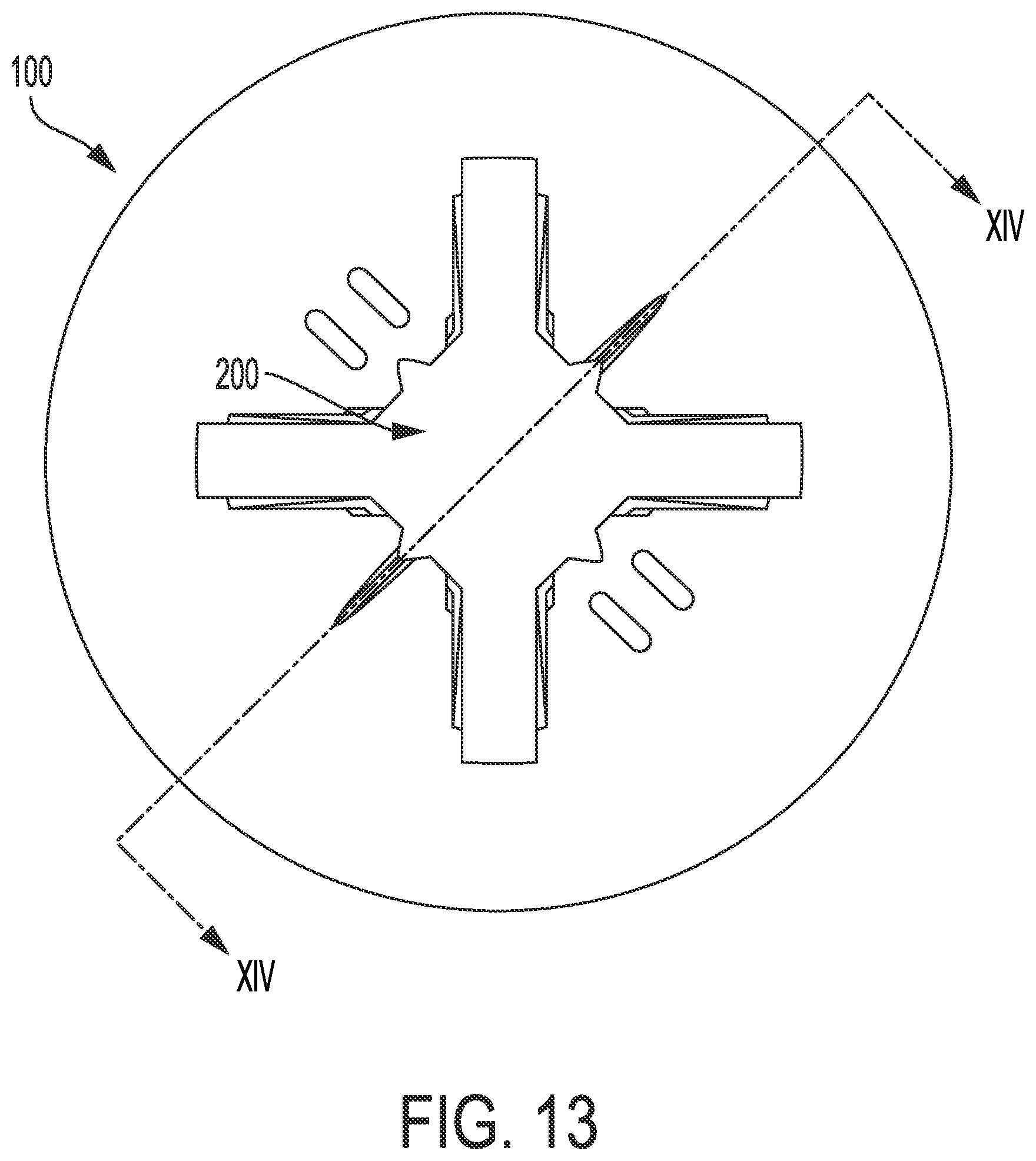 Patent US12551992 Figure 13 – Fastener system with stabilizer ribs and square drive
