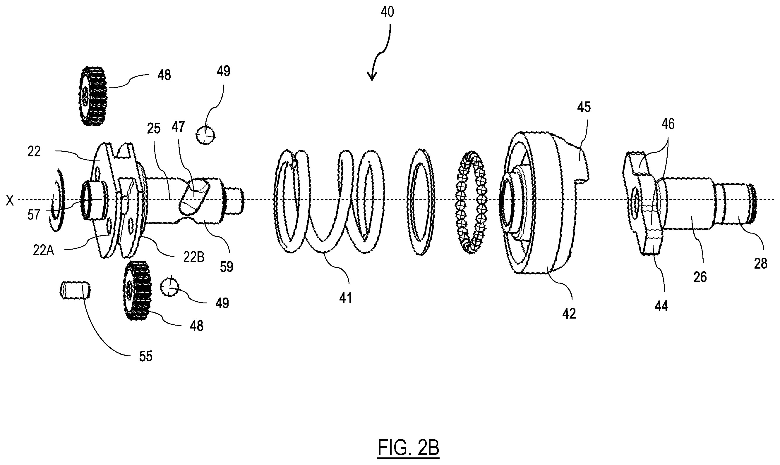 Patent US12551993 Figure 3 – Power tool with compact motor assembly