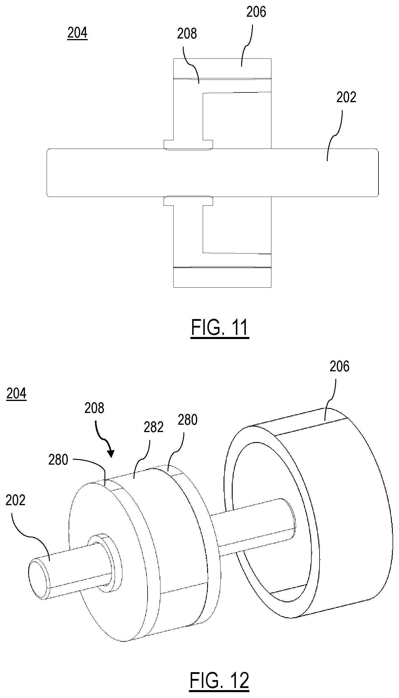 Patent US12551993 Figure 11 – Power tool with compact motor assembly