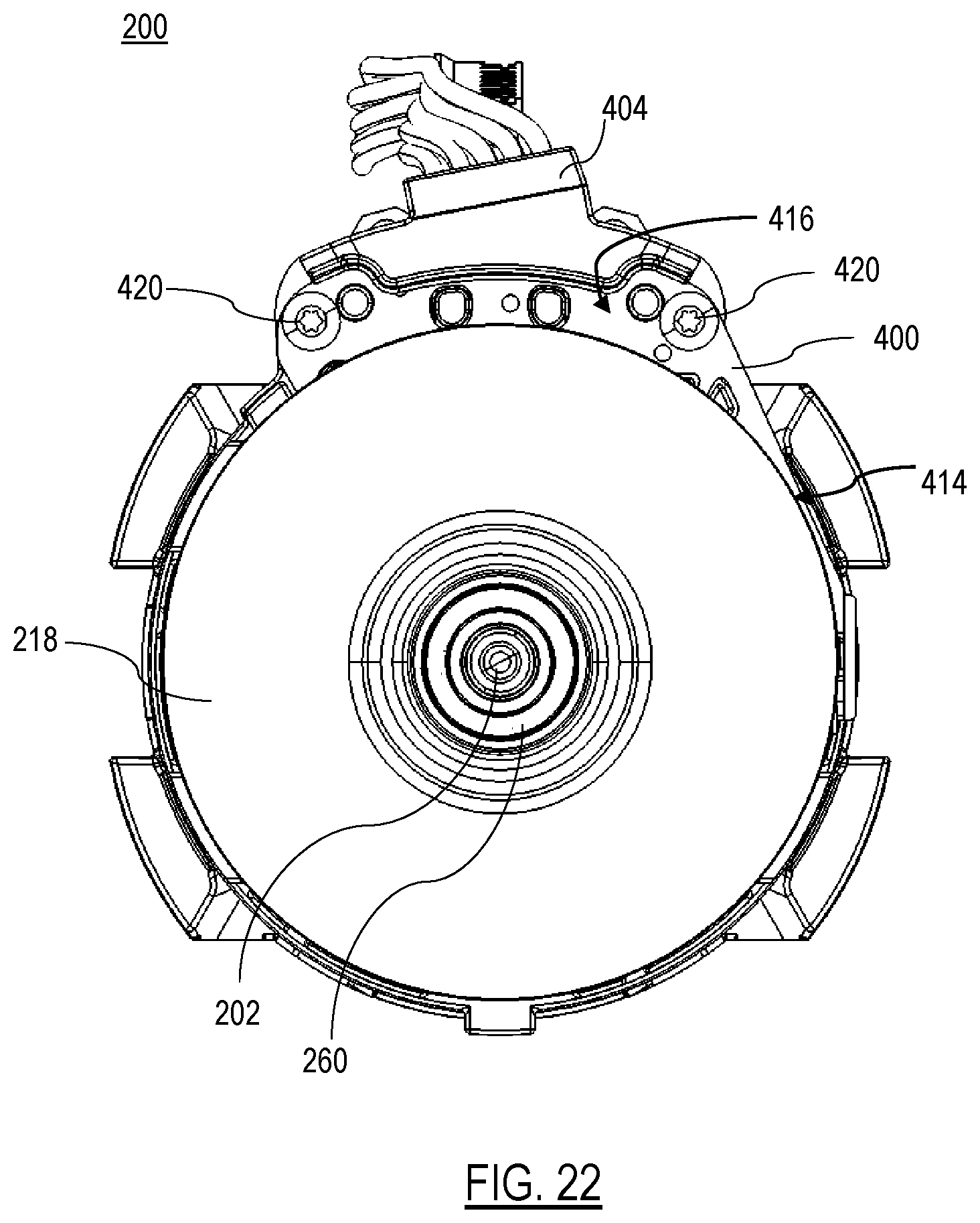 Patent US12551993 Figure 17 – Power tool with compact motor assembly