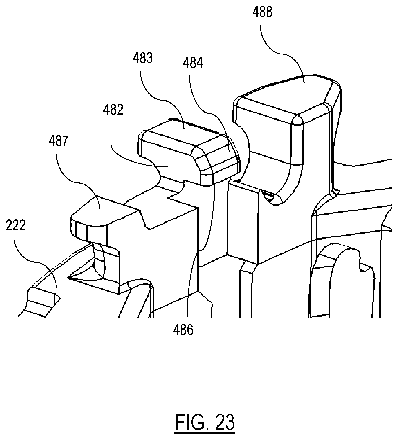 Patent US12551993 Figure 18 – Power tool with compact motor assembly