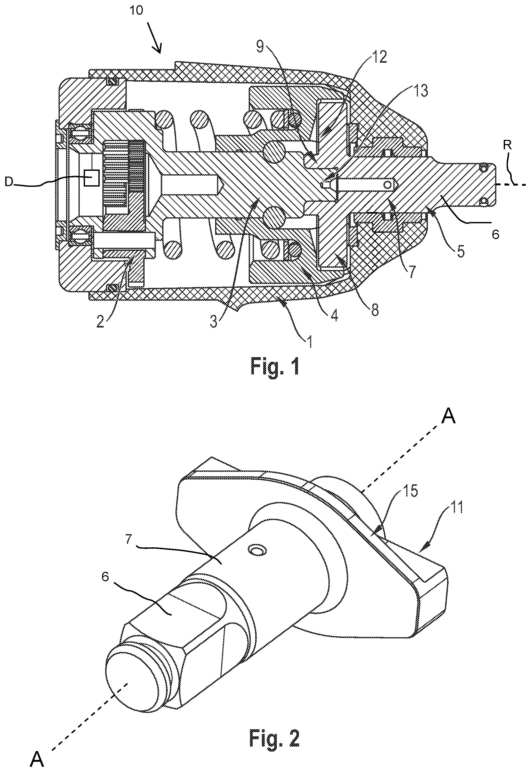 Patent US12551994 Figure 1 – Impact tool