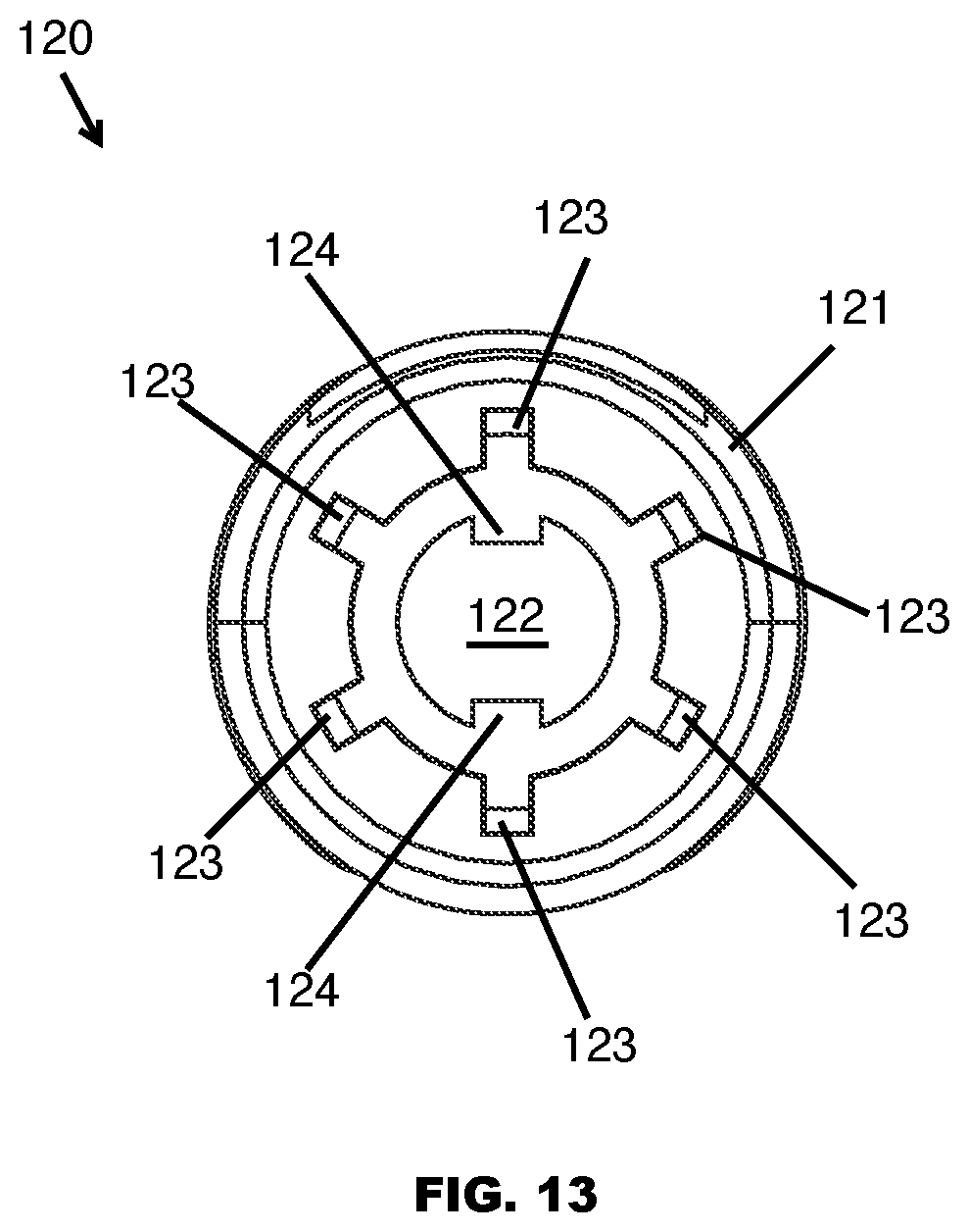 Patent US12551997 Figure 13 – Hand tool having interchangeable grip
