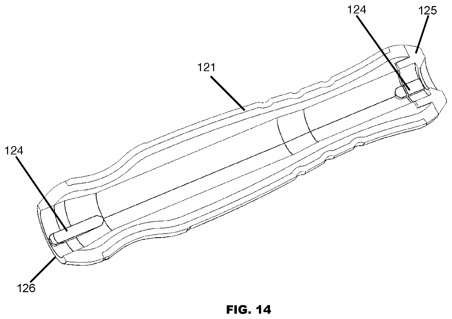 Patent US12551997 Figure 14 – Hand tool having interchangeable grip