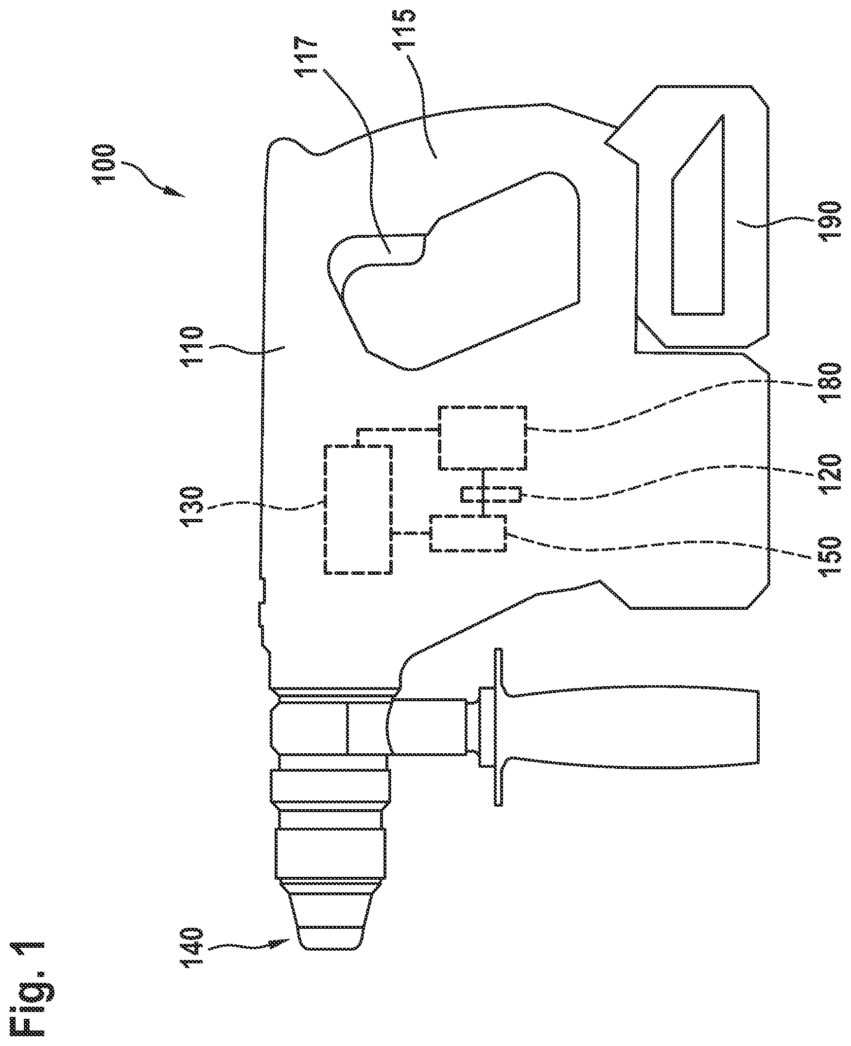 Patent US12551999 Figure 1 – Overload clutch for a hand-held power tool