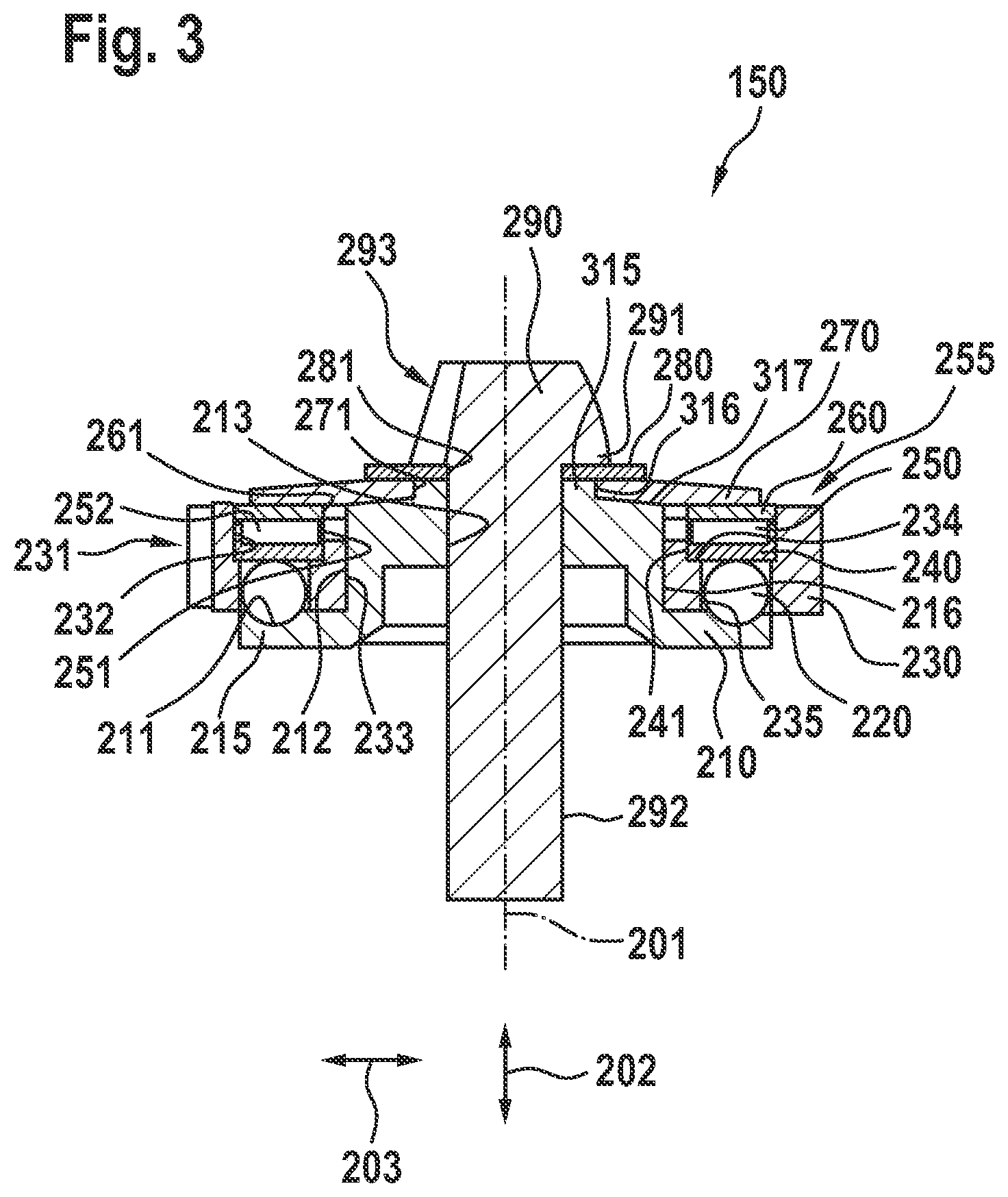 Patent US12551999 Figure 3 – Overload clutch for a hand-held power tool
