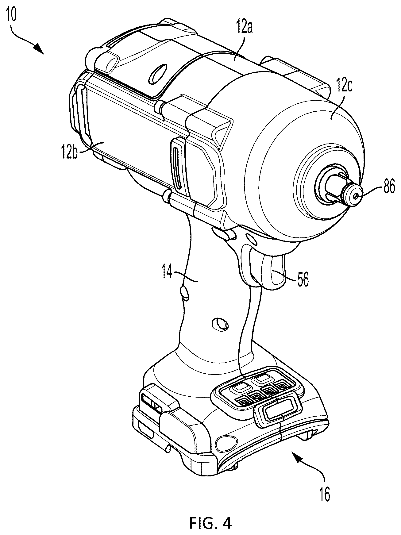 Patent US12552004 Figure 4 – Battery pack isolation system