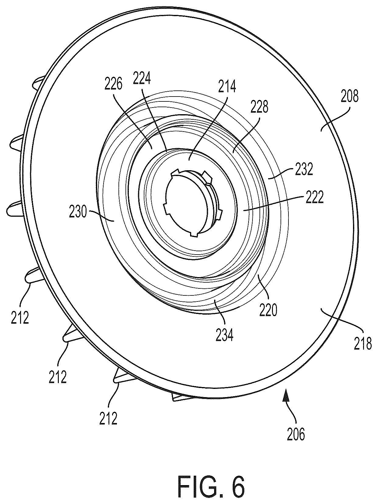 Patent US12552006 Figure 7 – Power tool with partition assembly between transmission and motor