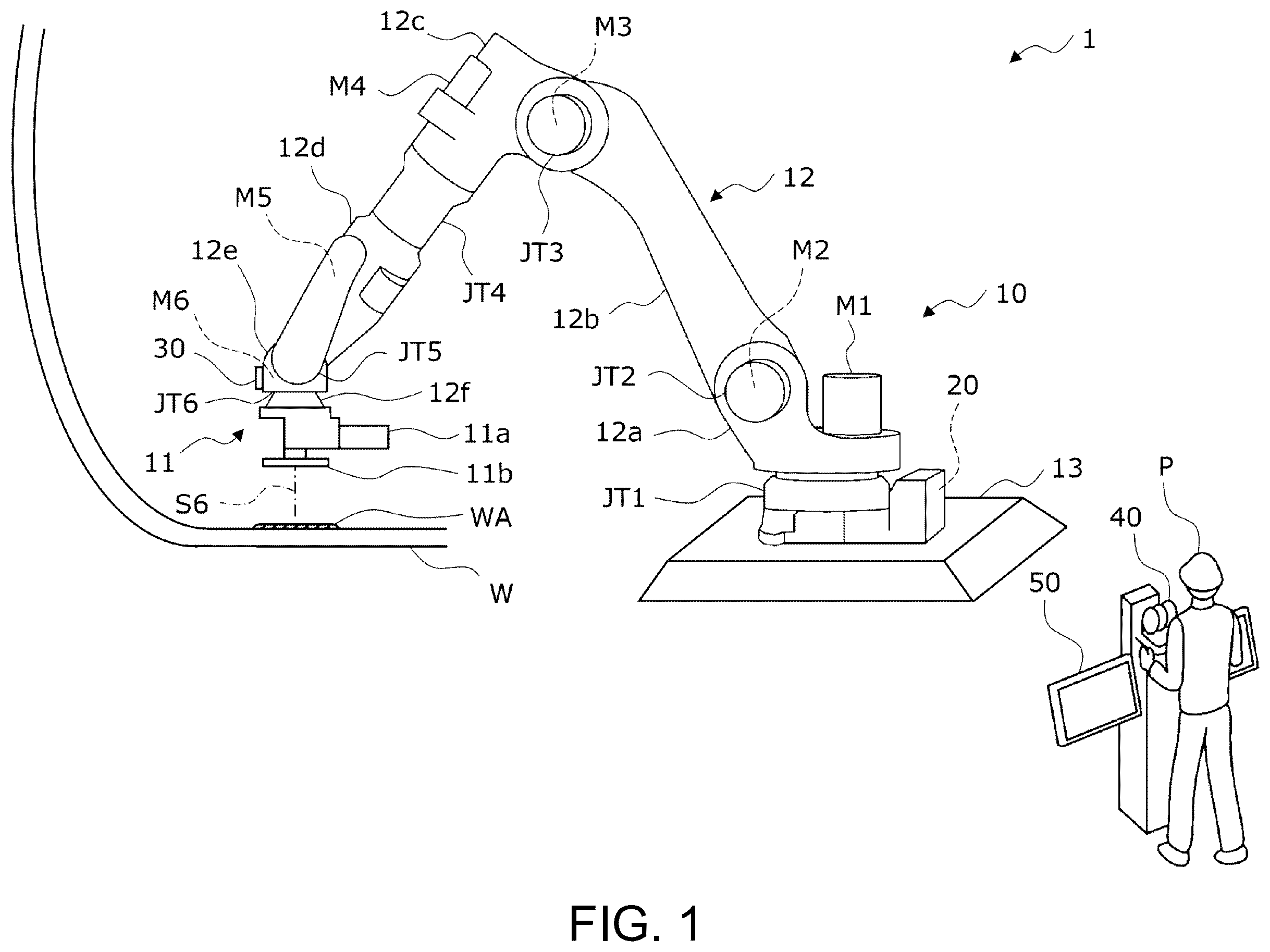 Patent US12552010 Figure 1 – Master-slave system and controlling method