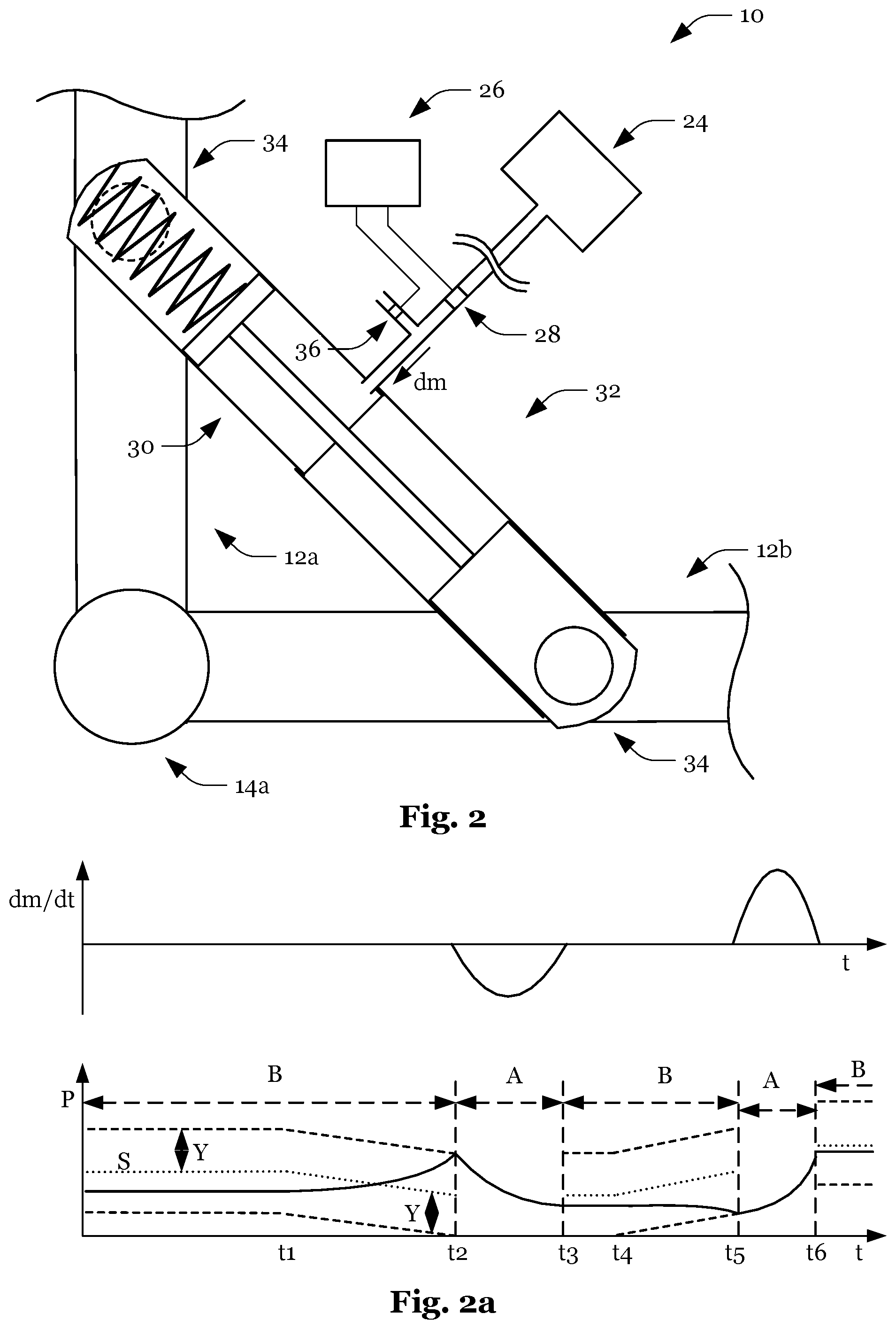 Patent US12552012 Figure 2 – Exoskeleton having a pneumatic actuator