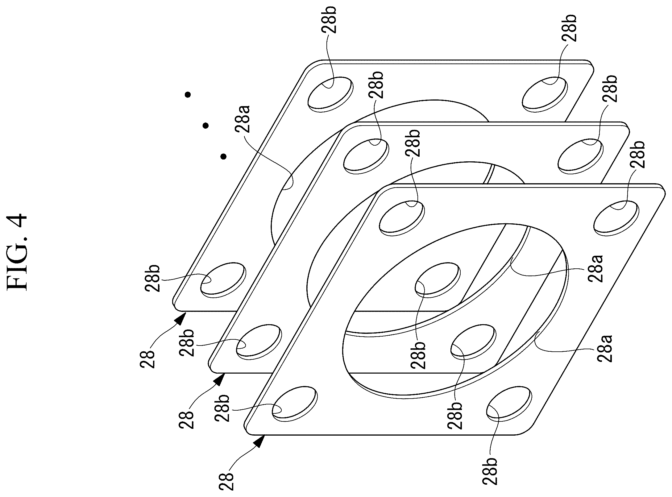 Patent US12552015 Figure 4 – Joint structure for robot