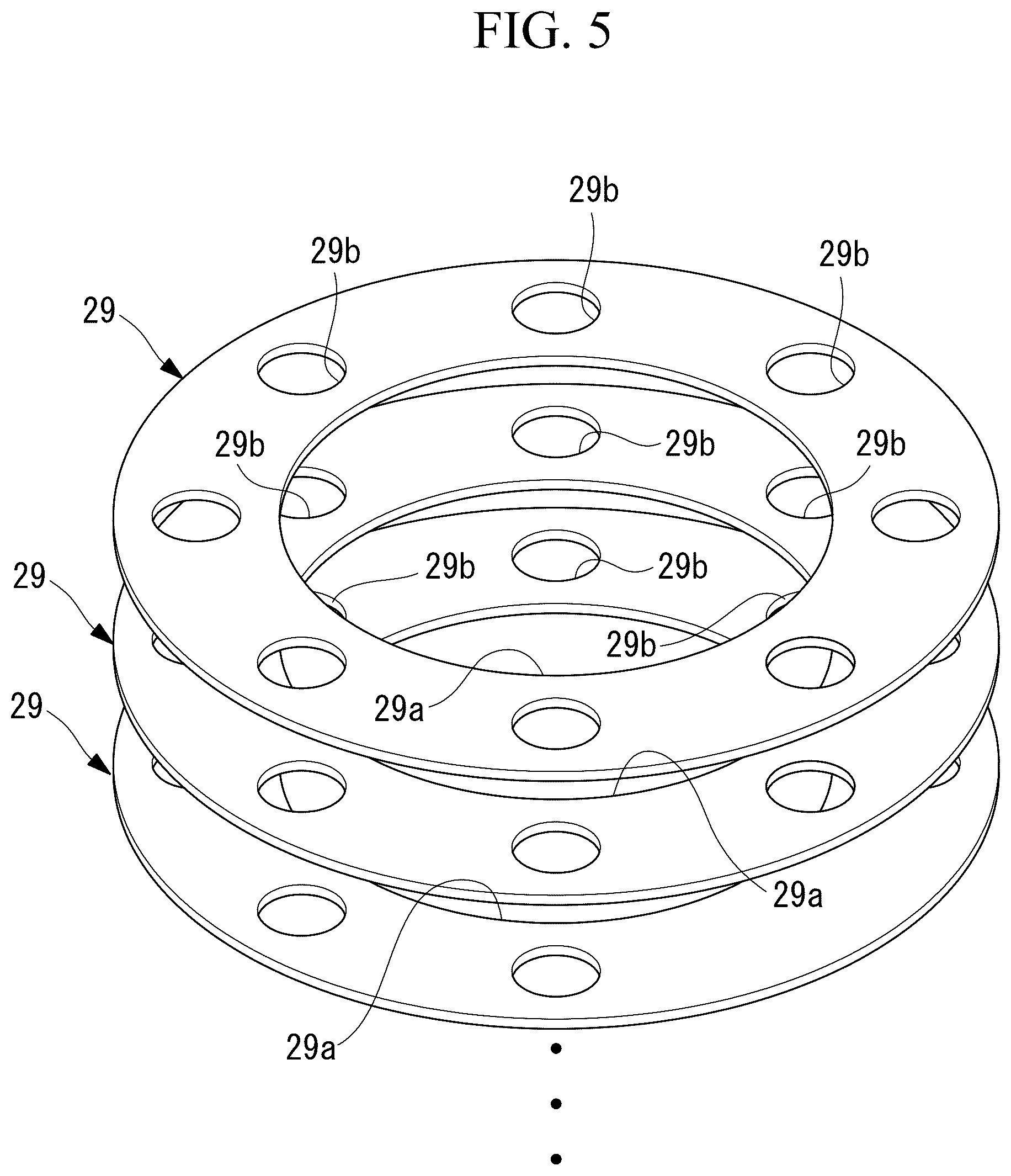 Patent US12552015 Figure 5 – Joint structure for robot