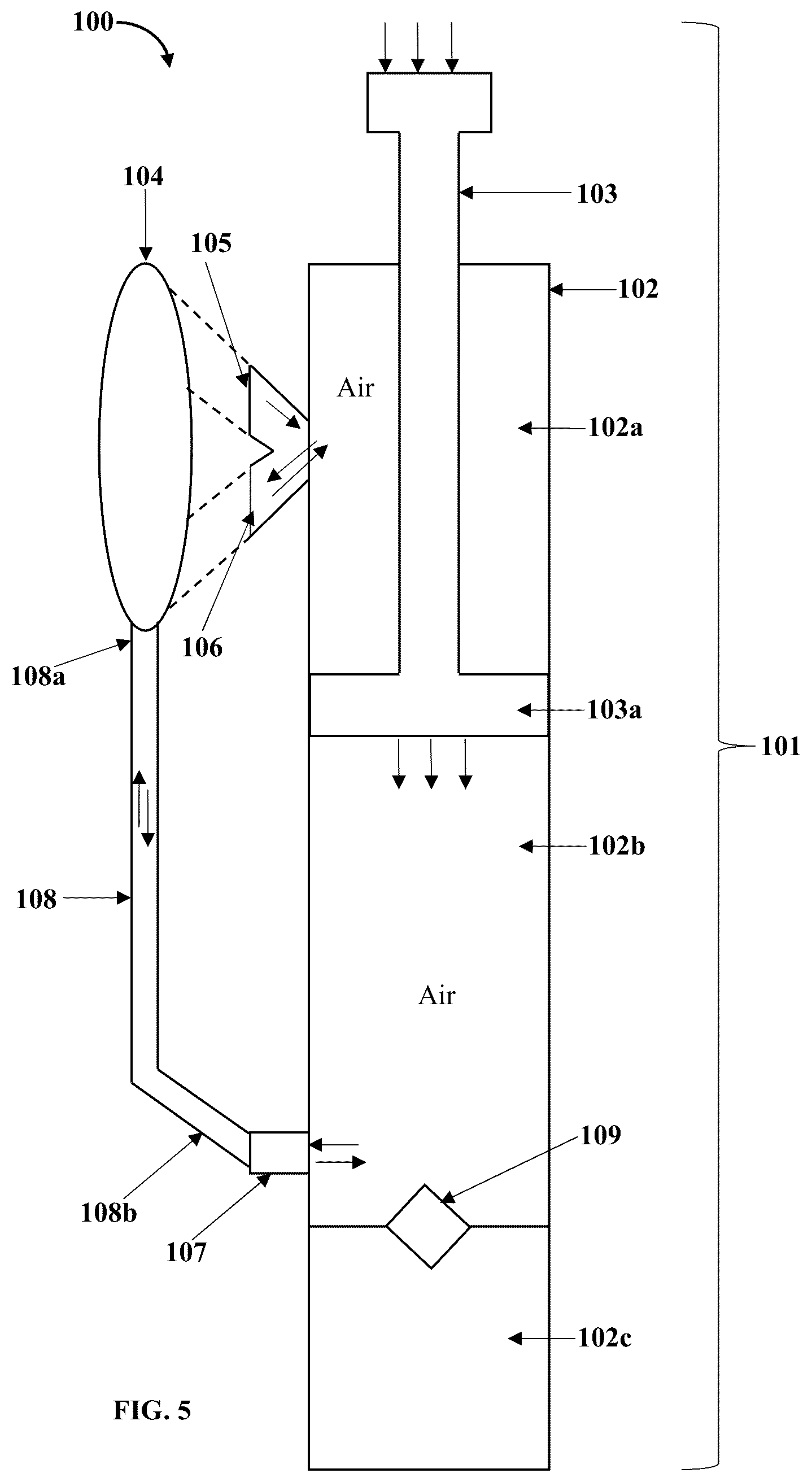 Patent US12552016 Figure 5 – System and method for piston recoil pressure adjustment