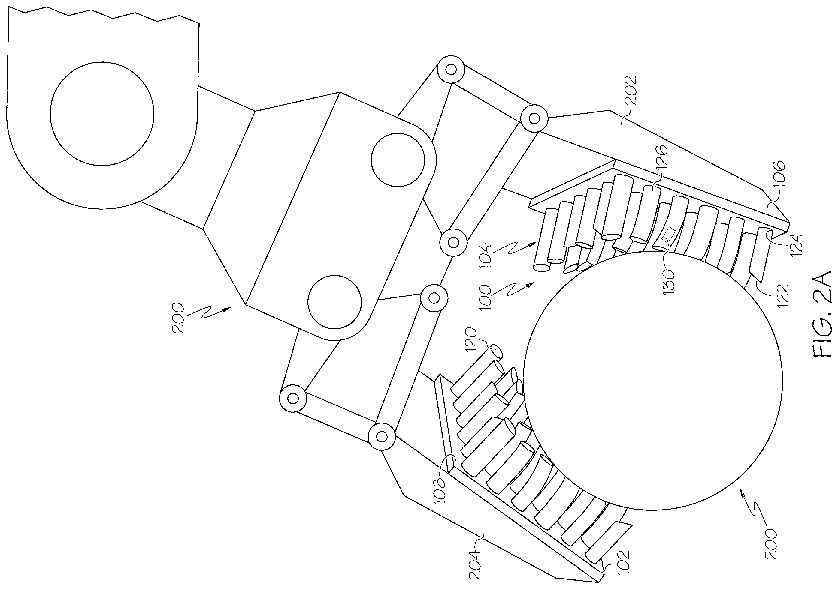 Patent US12552020 Figure 2 – Collapsible protrusions having a variable coefficient of friction