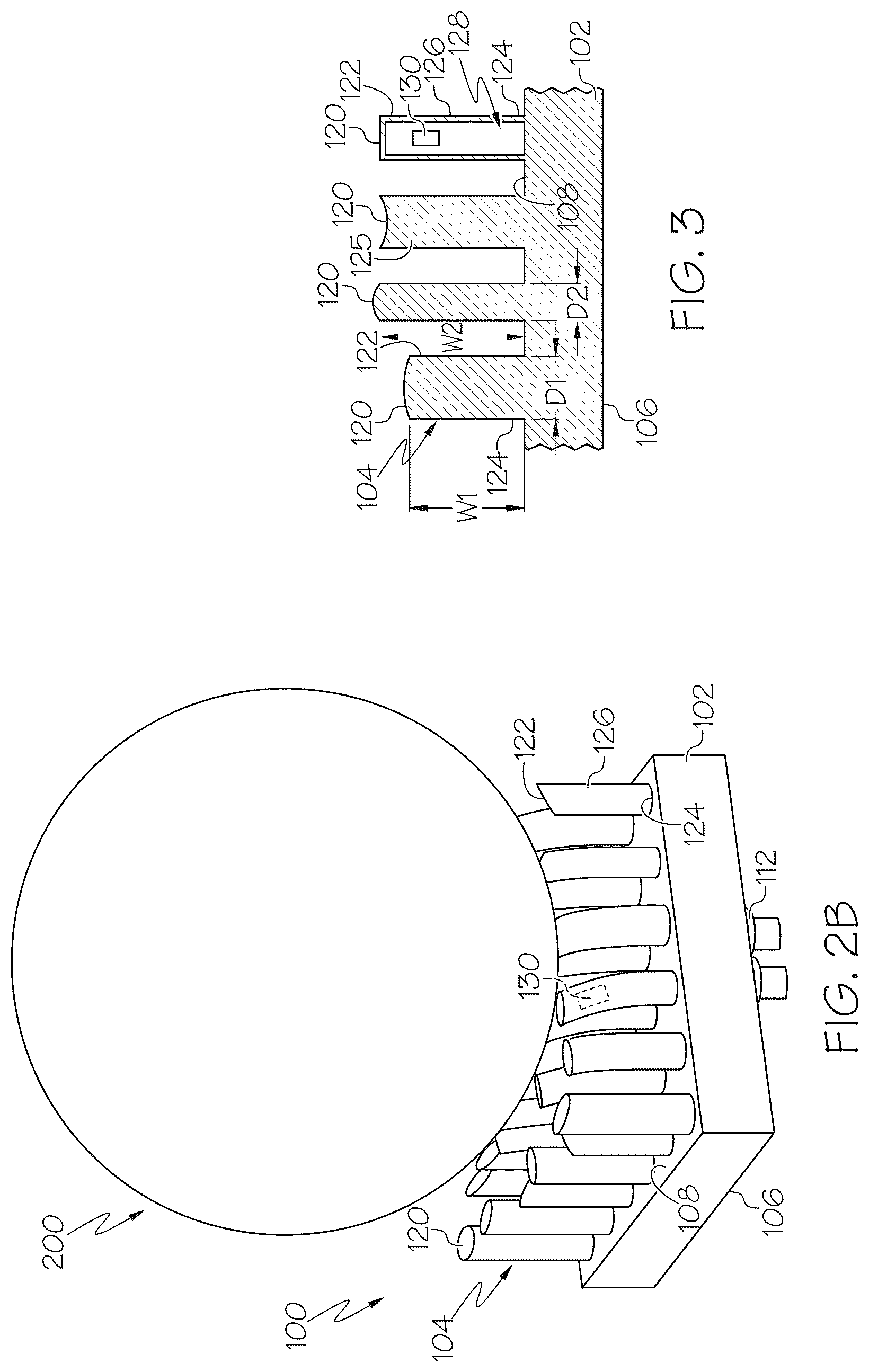 Patent US12552020 Figure 3 – Collapsible protrusions having a variable coefficient of friction
