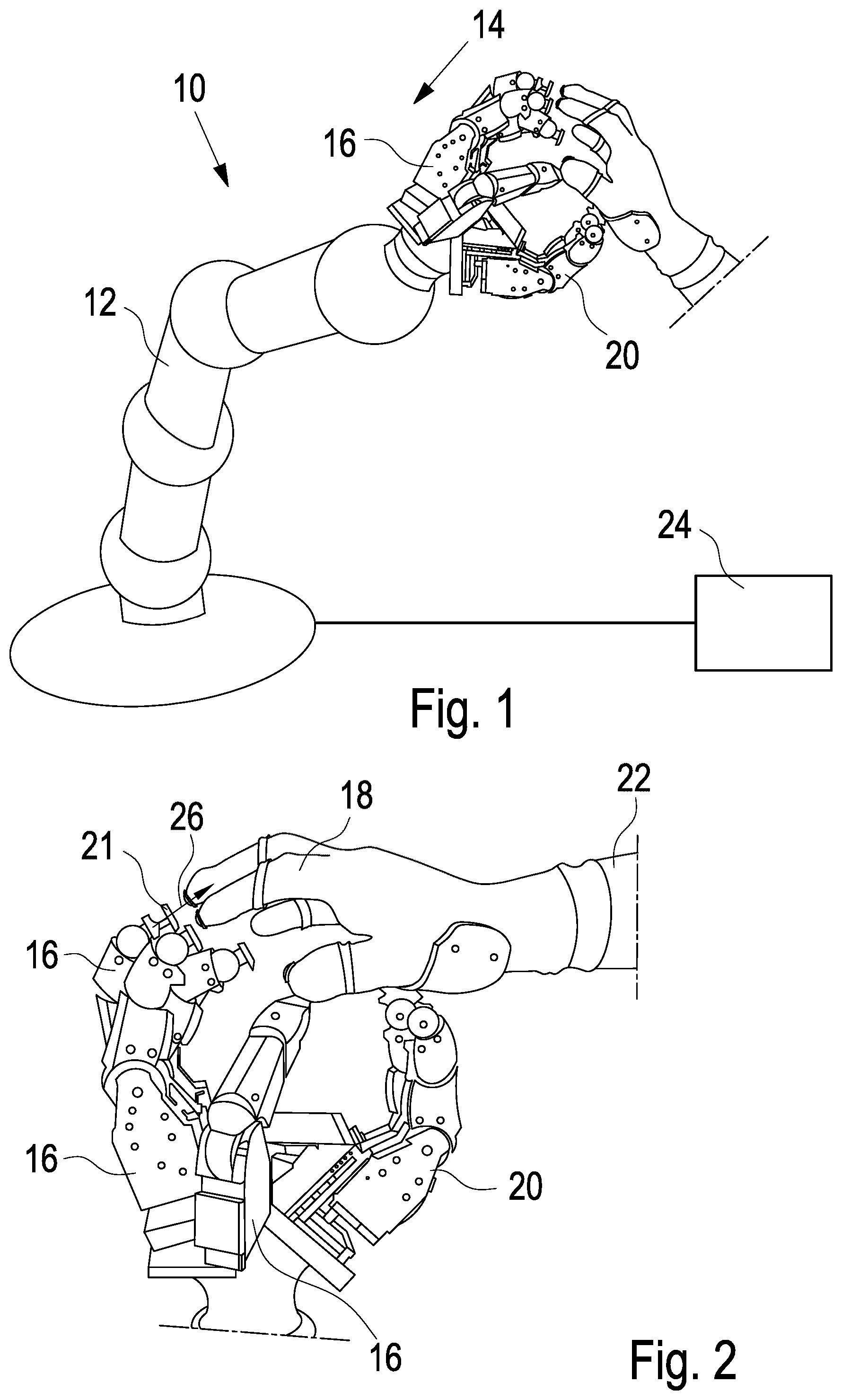 Patent US12552023 Figure 1 – Method for controlling a robot, and system