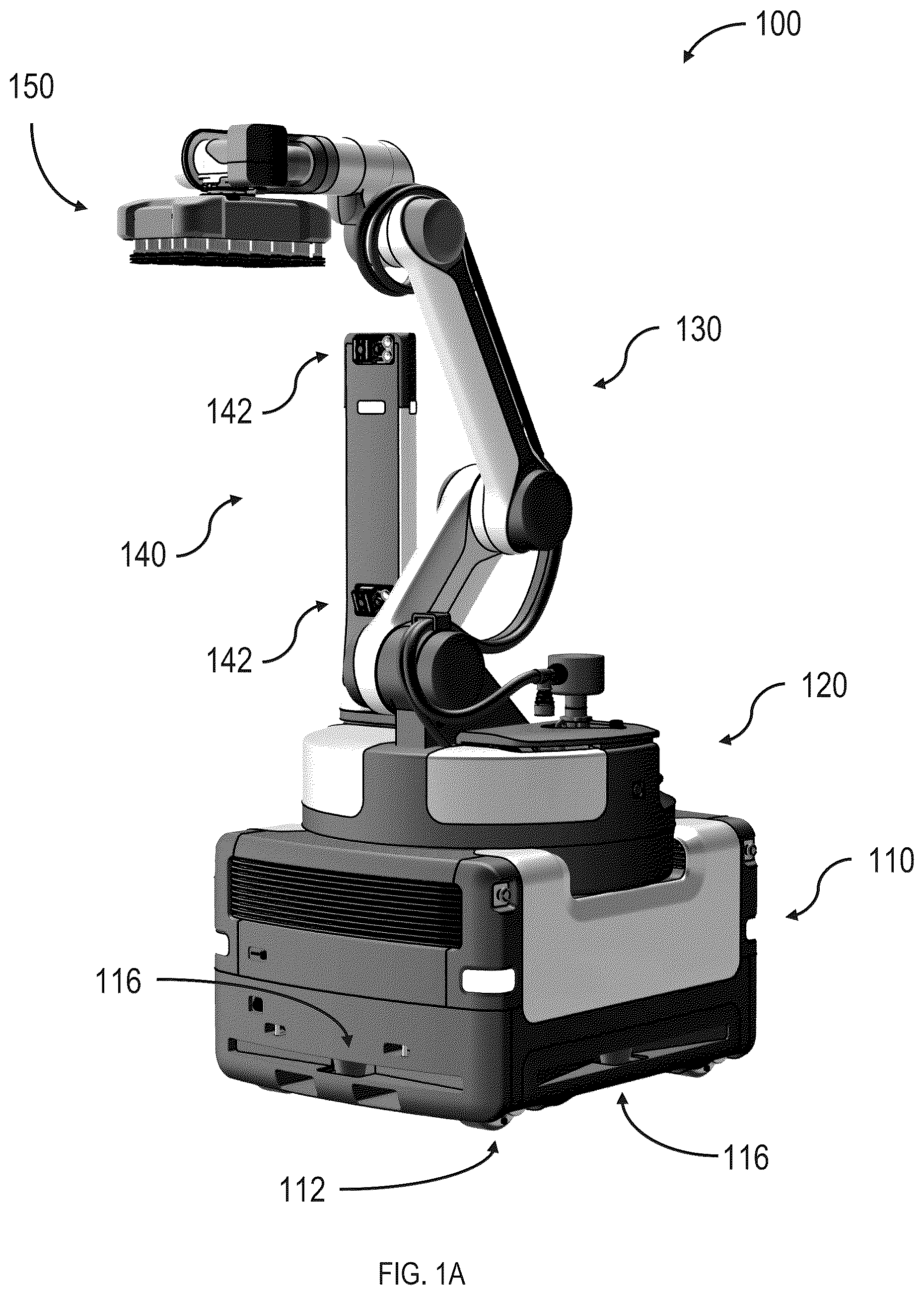 Patent US12552030 Figure 1 – Systems and methods for grasping and placing multiple objects with a robotic gripper