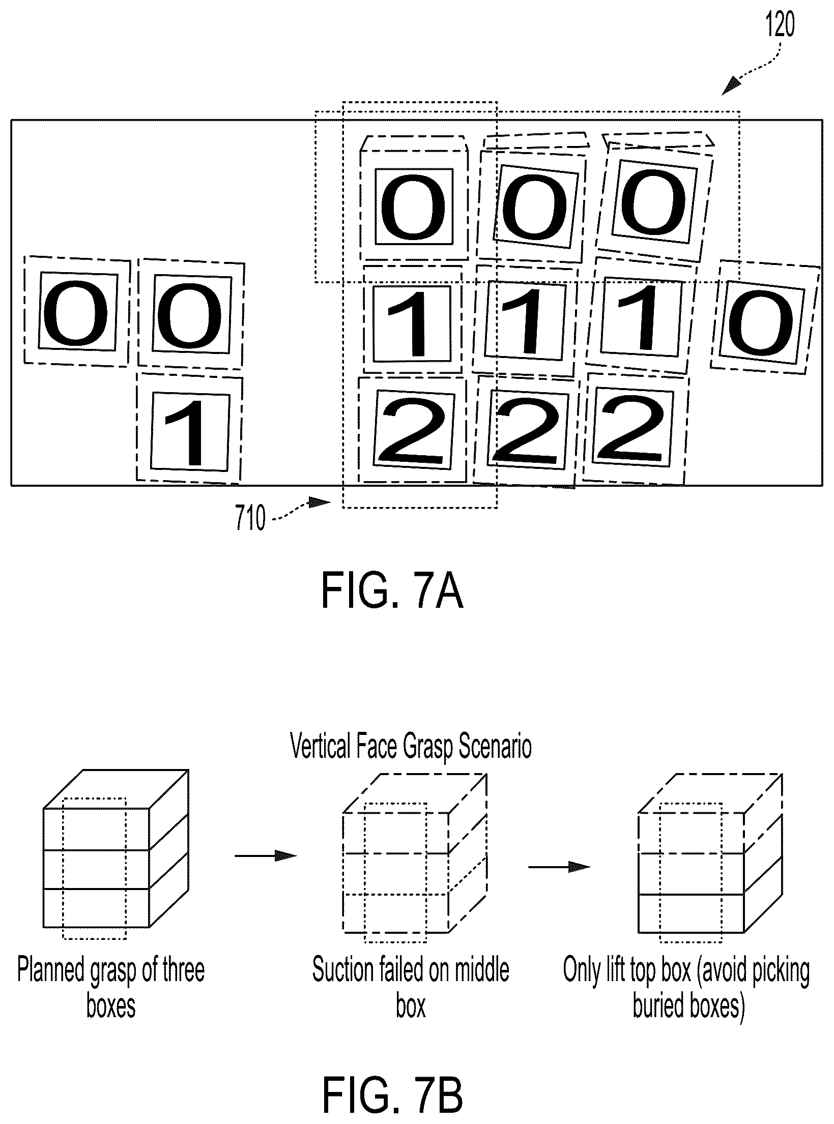 Patent US12552030 Figure 12 – Systems and methods for grasping and placing multiple objects with a robotic gripper