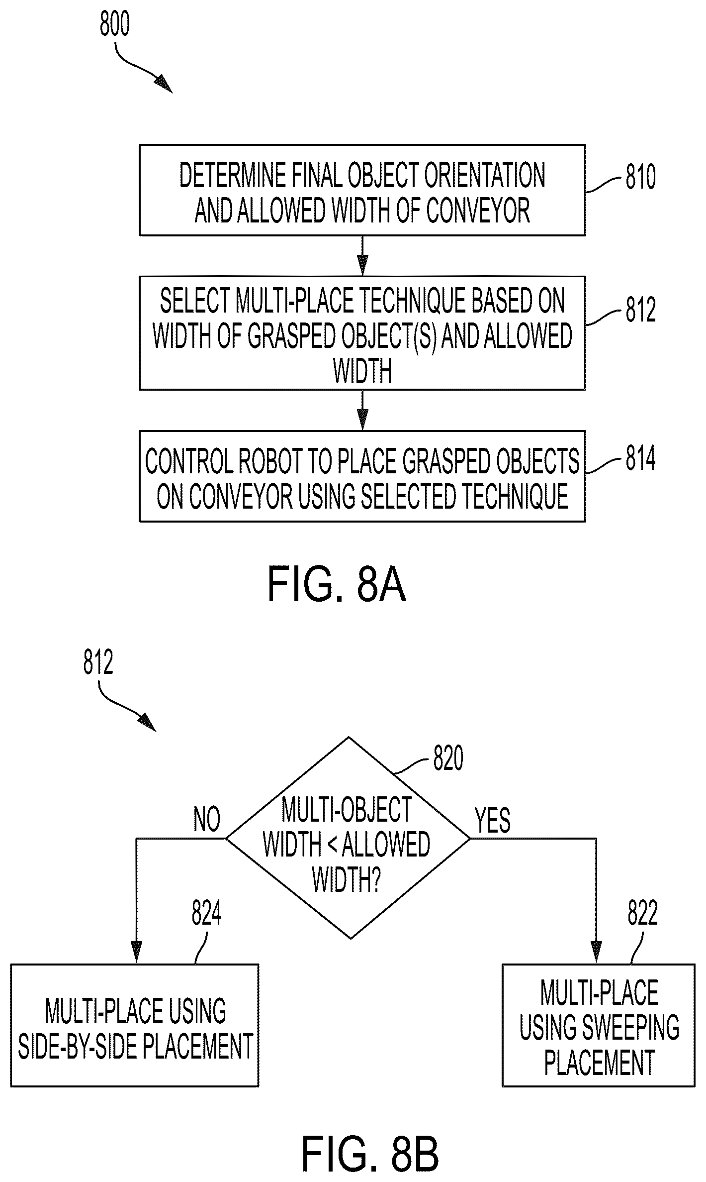 Patent US12552030 Figure 13 – Systems and methods for grasping and placing multiple objects with a robotic gripper
